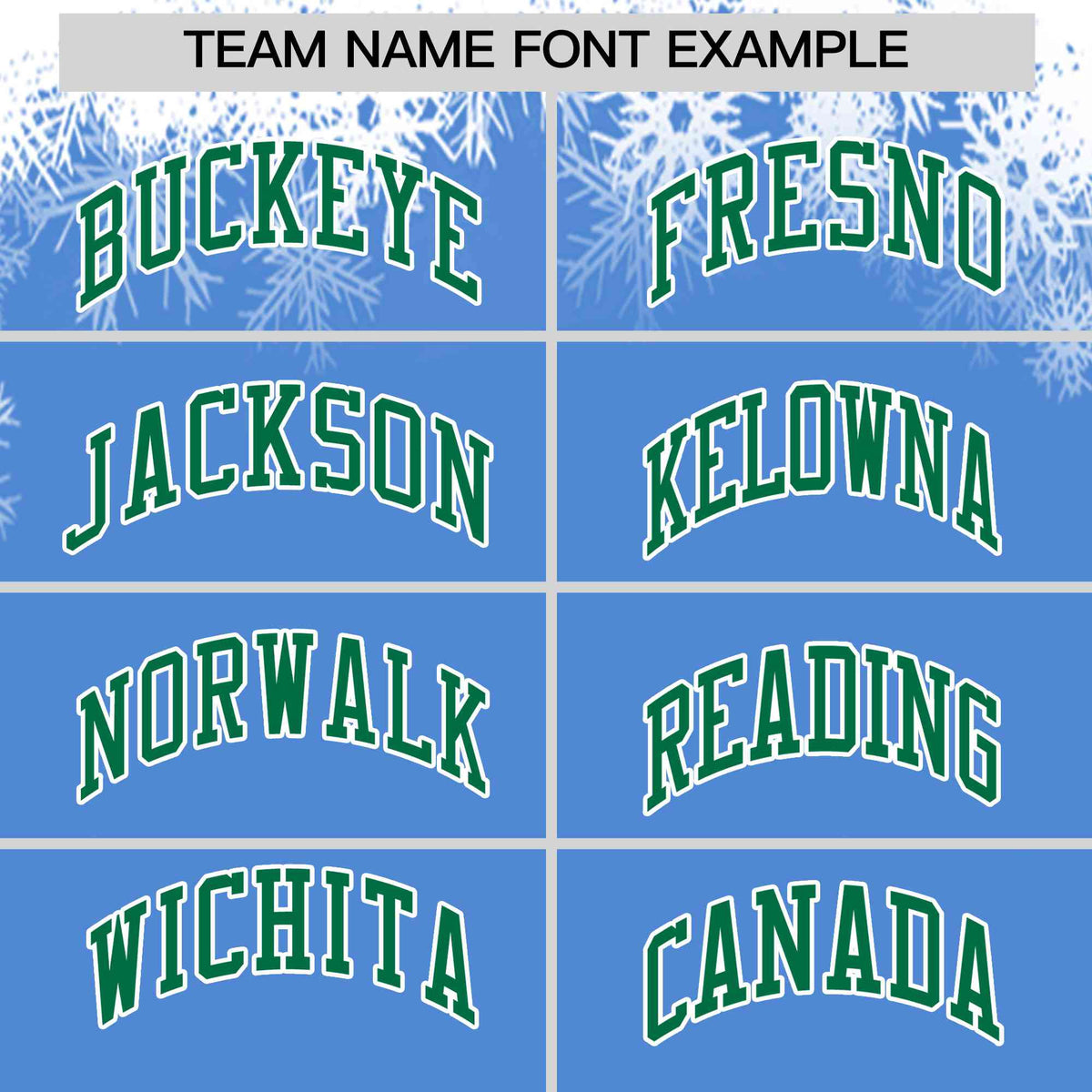 Custom Powder Blue White Christmas Graffiti Pattern Athletic Full-Zip Hoodie