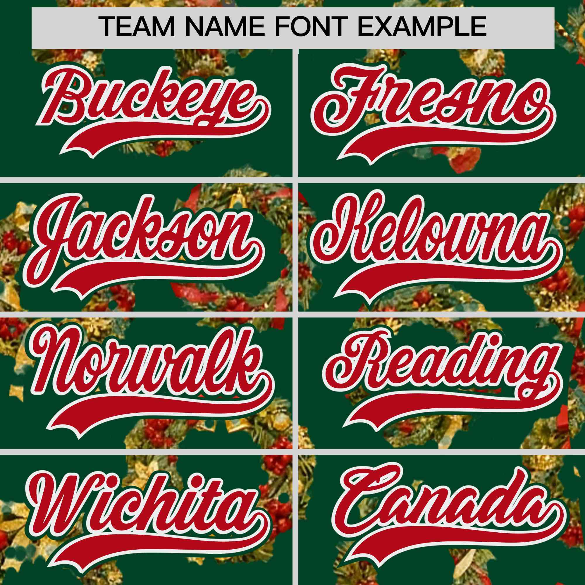 Custom Green Red Christmas Graffiti Pattern Athletic Pullover Hoodie