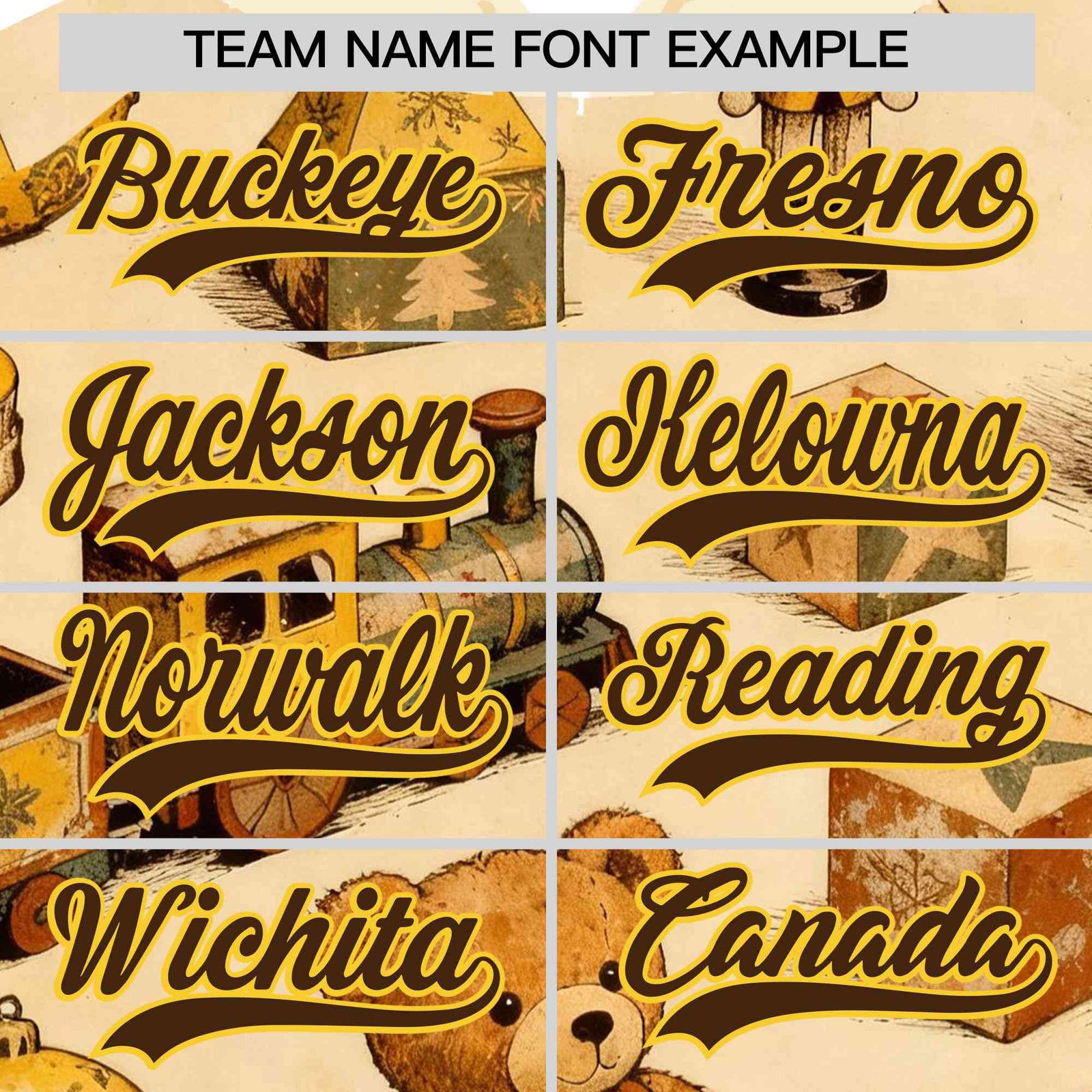 Custom Cream Light Brown Christmas Graffiti Pattern Athletic Full-Zip Hoodie