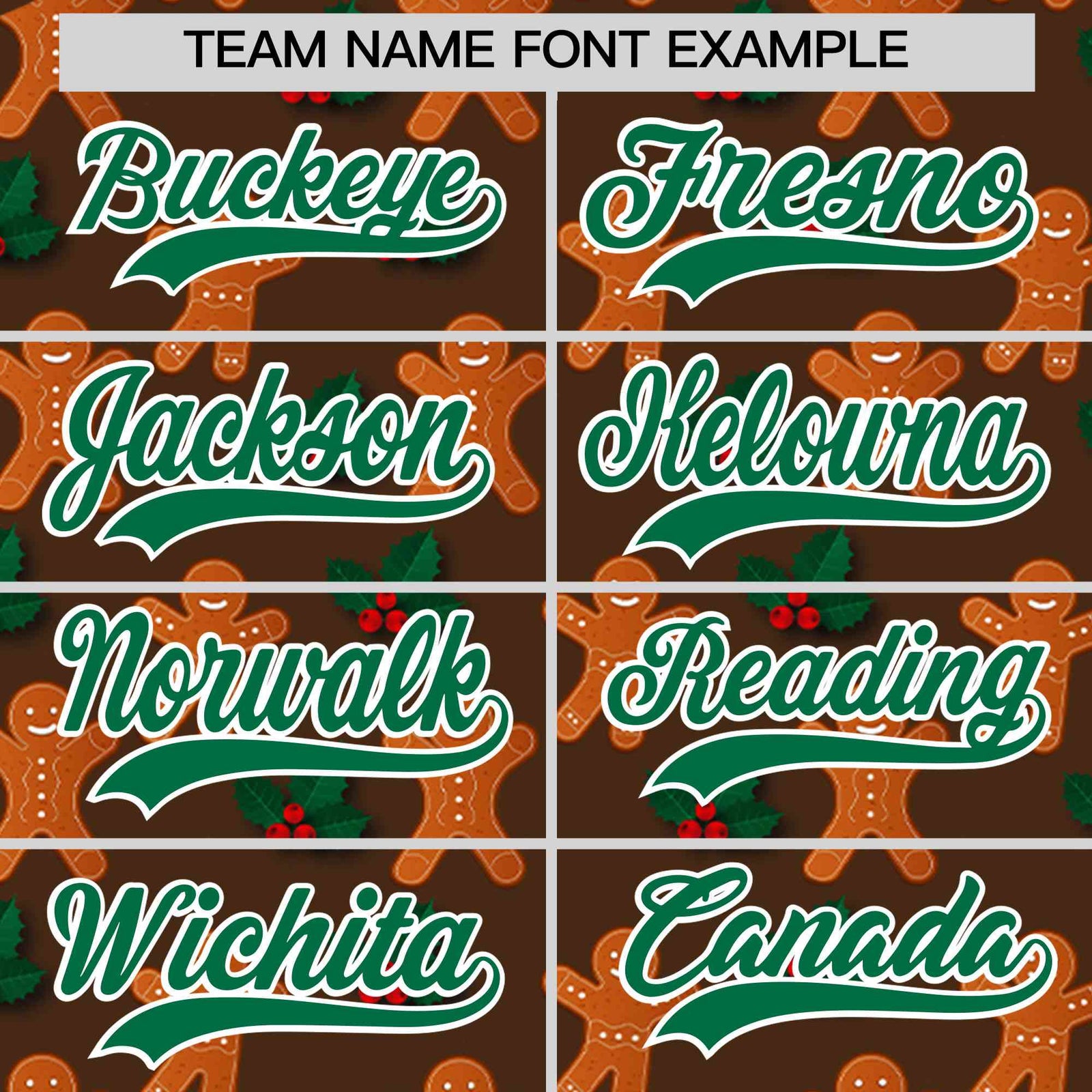 Custom Light Brown Kelly Green Christmas Graffiti Pattern Athletic Pullover Hoodie