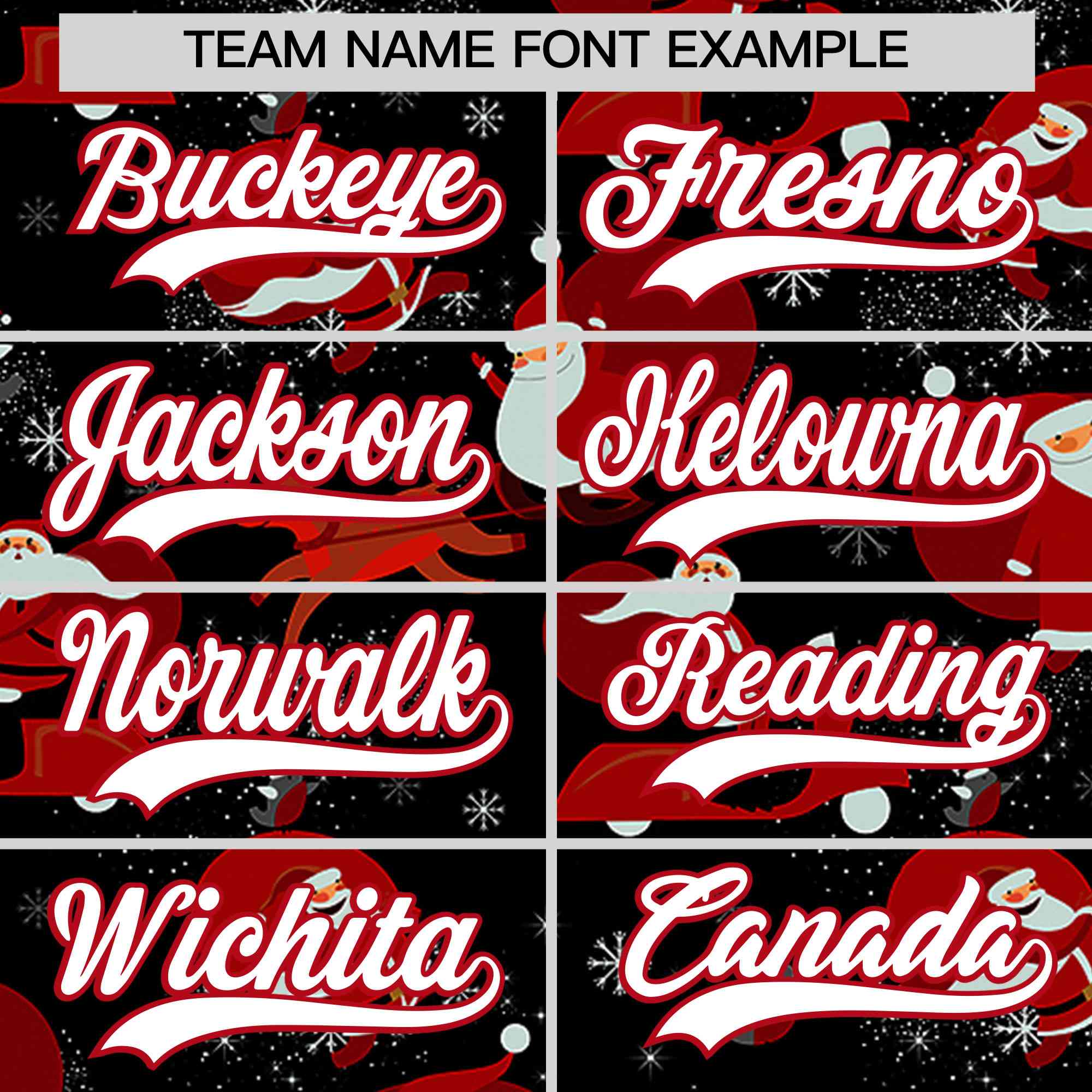 Custom Black Red Christmas Graffiti Pattern Athletic Pullover Hoodie