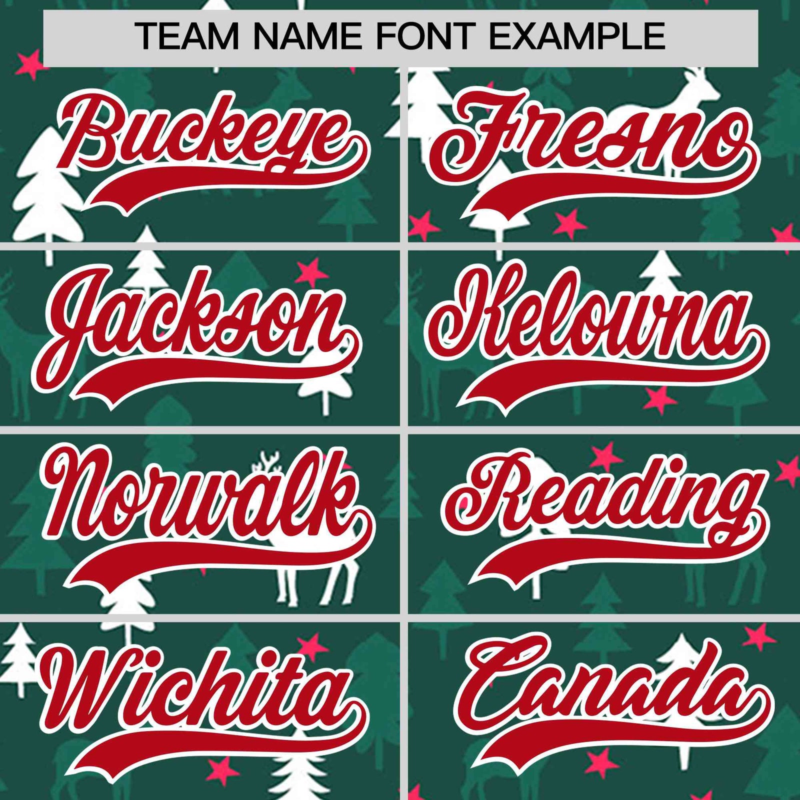 Custom Midnight Green Red Christmas Graffiti Pattern Athletic Full-Zip Hoodie