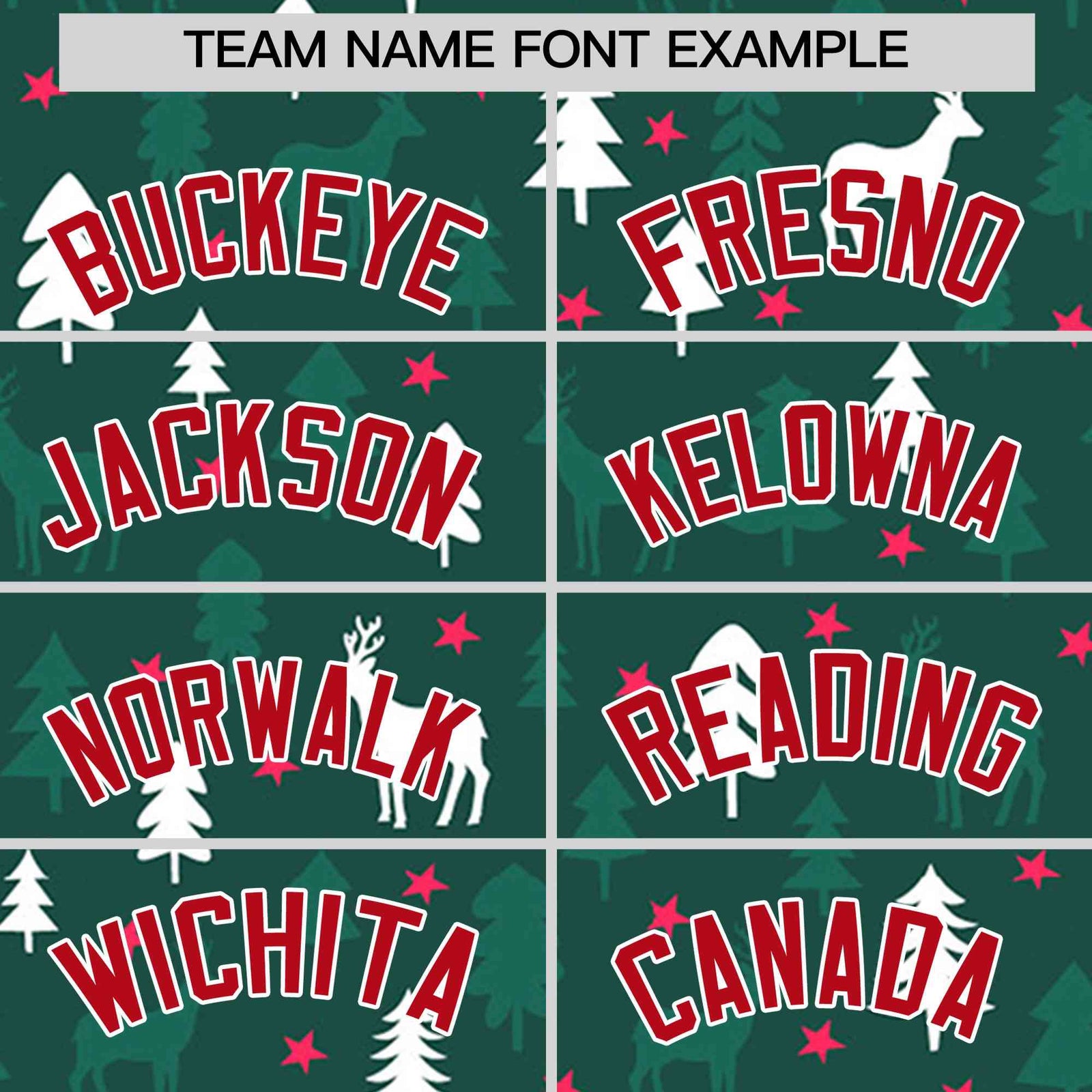 Custom Midnight Green Red Christmas Graffiti Pattern Athletic Full-Zip Hoodie