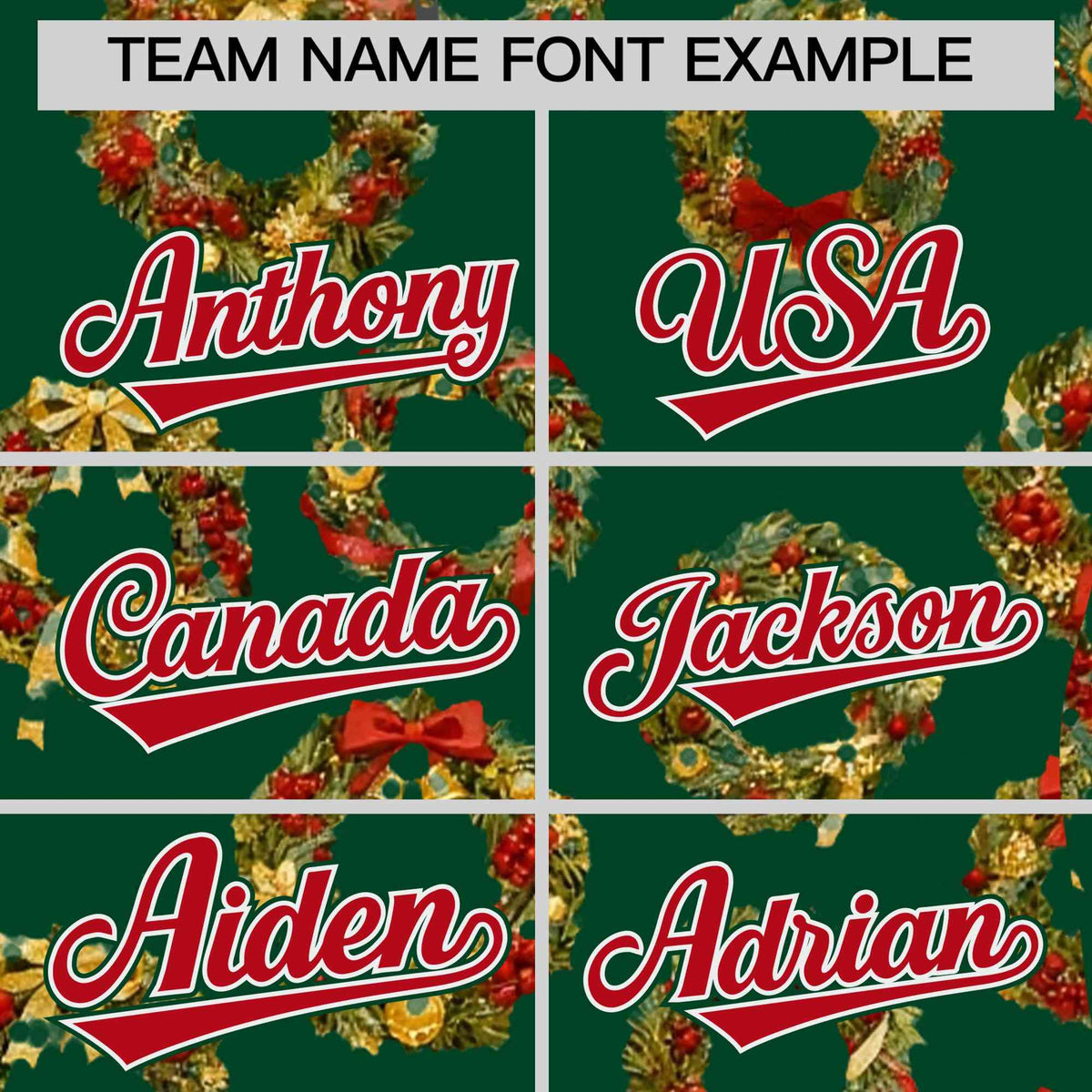 Custom Green Red Christmas Graffiti Pattern Athletic Full-Zip Hoodie| KXKSHOP