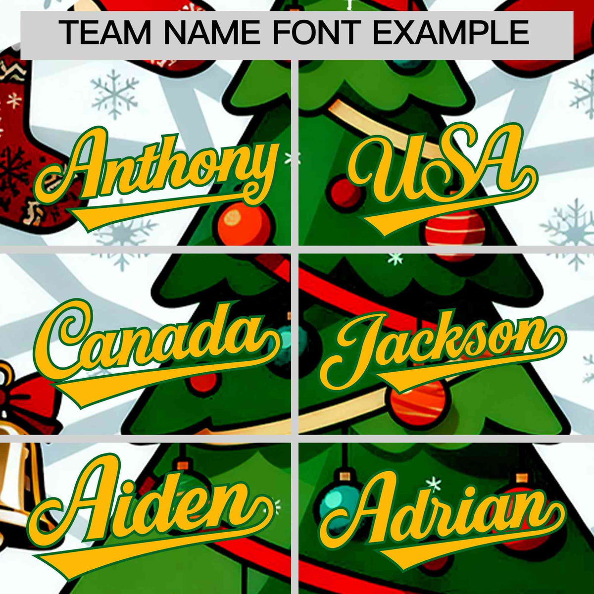 Custom Kelly Green Gold Christmas Graffiti Pattern Athletic Pullover Hoodie| KXKSHOP