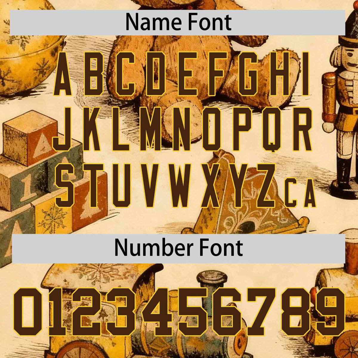 Custom Cream Light Brown Christmas Graffiti Pattern Athletic Full-Zip Hoodie| KXKSHOP