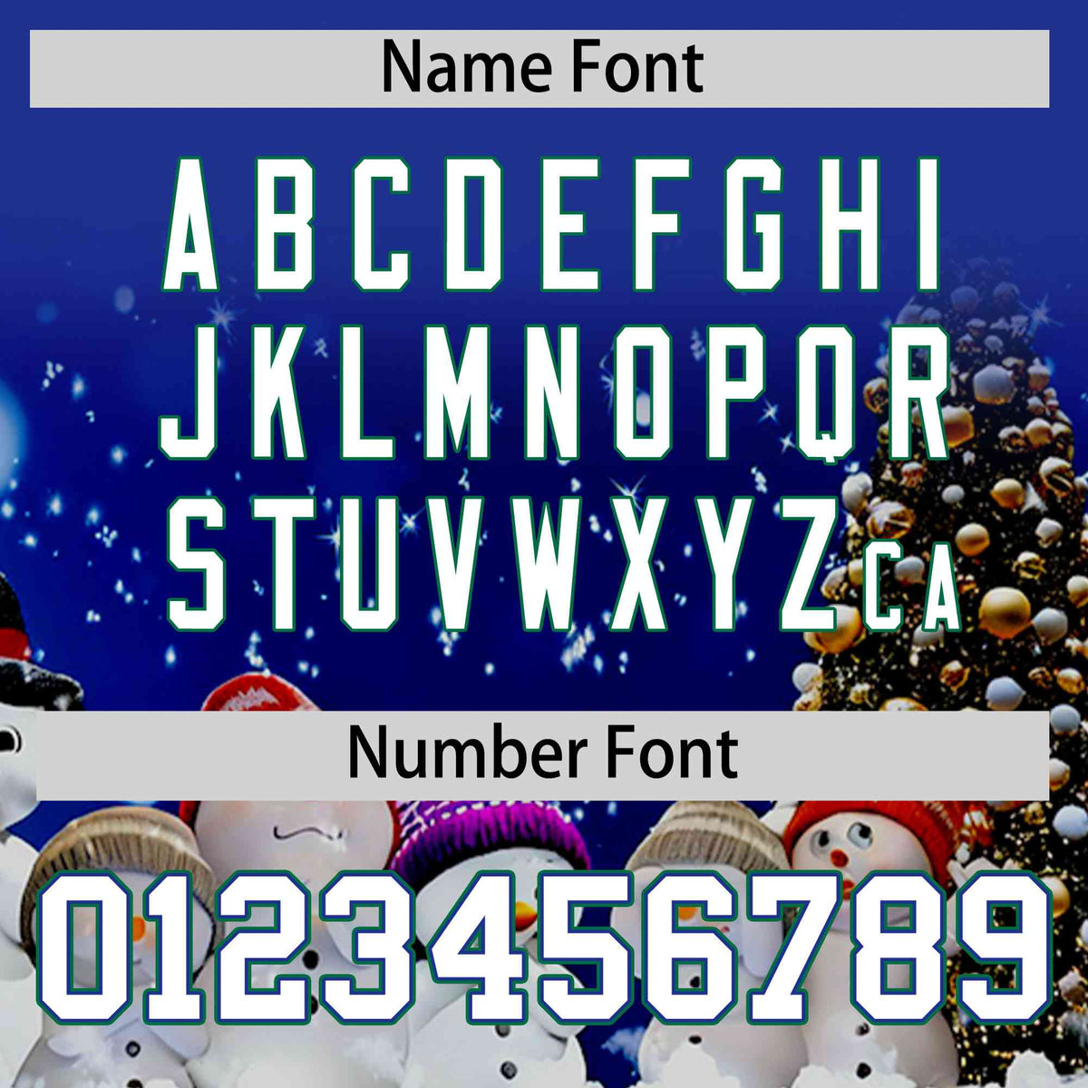 Custom Royal Blue White Christmas Graffiti Pattern Athletic Pullover Hoodie| KXKSHOP