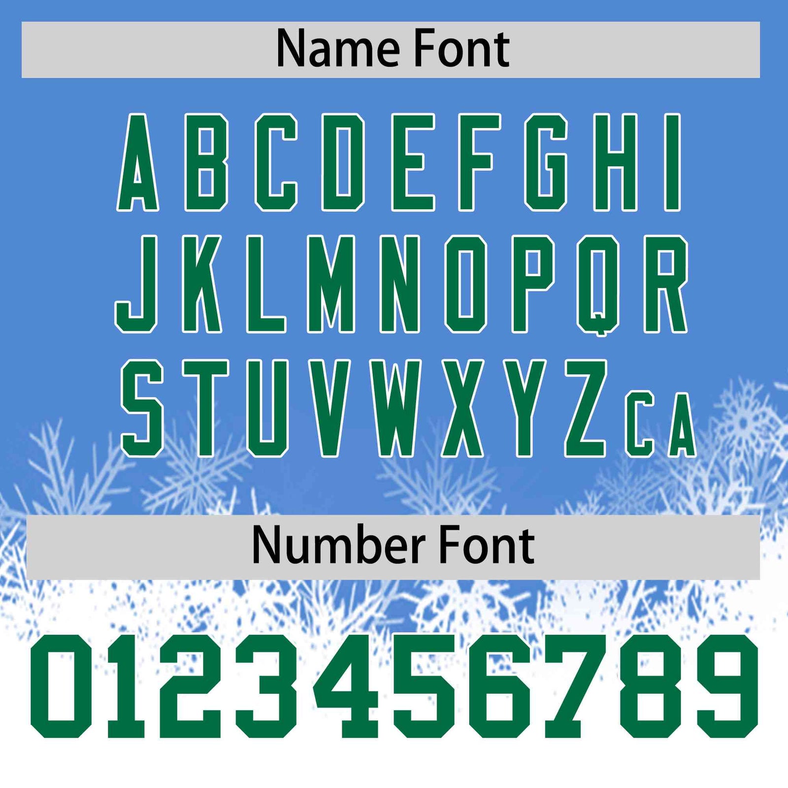 Custom Powder Blue White Christmas Graffiti Pattern Athletic Full-Zip Hoodie| KXKSHOP