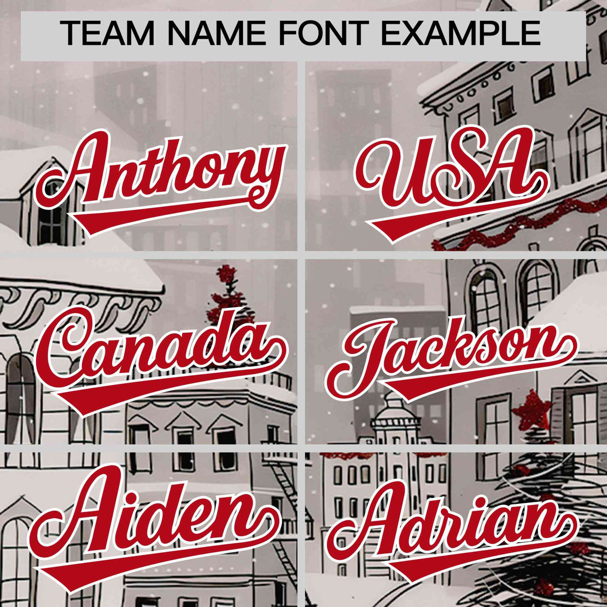 Custom White Red Christmas Graffiti Pattern Athletic Full-Zip Hoodie| KXKSHOP