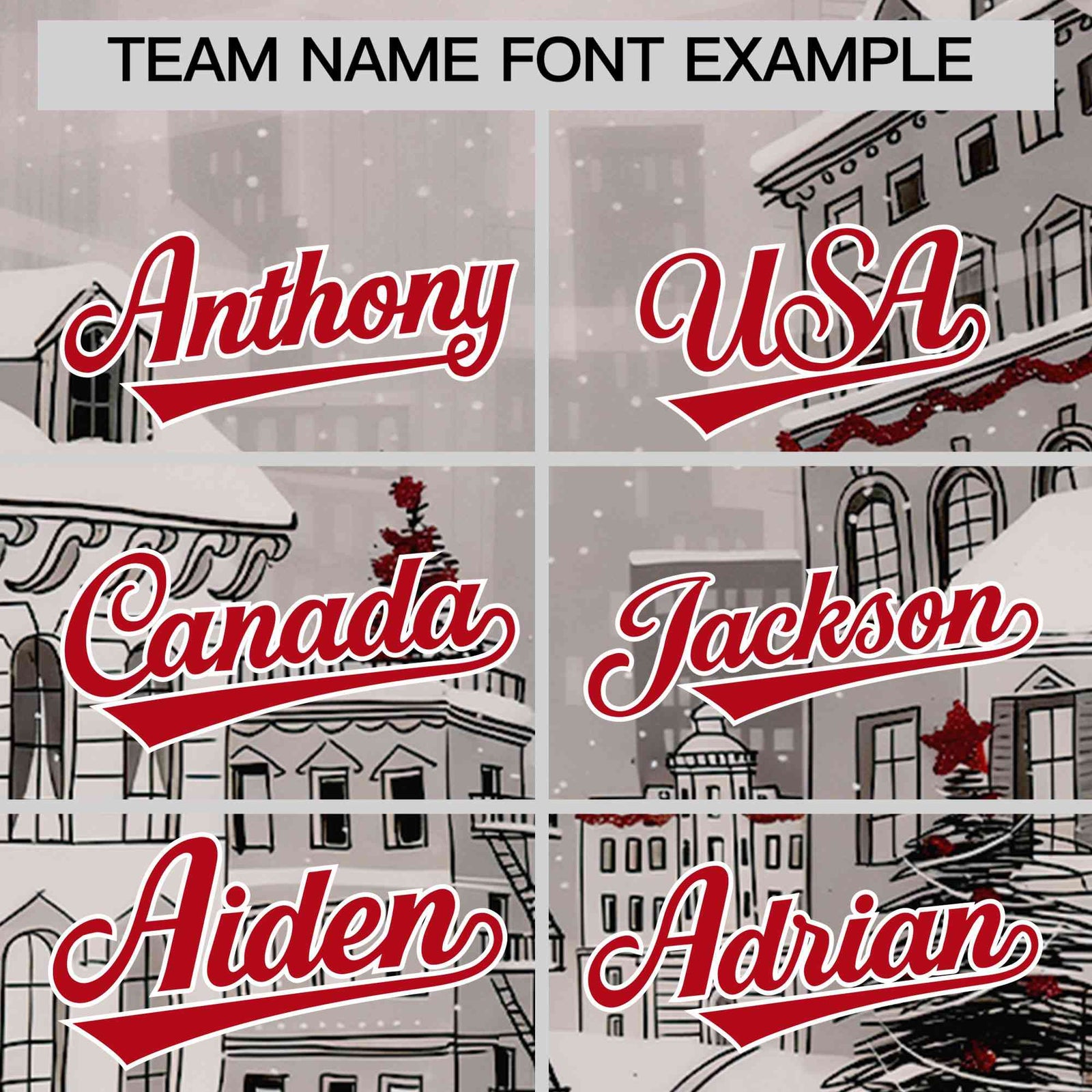 Custom White Red Christmas Graffiti Pattern Athletic Full-Zip Hoodie| KXKSHOP