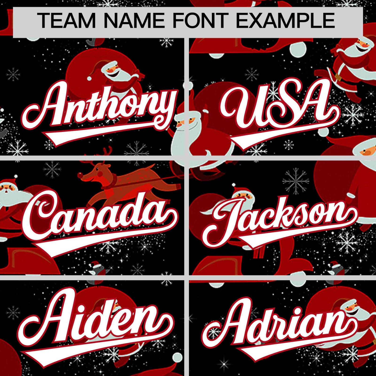 Custom Black Red Christmas Graffiti Pattern Athletic Full-Zip Hoodie| KXKSHOP