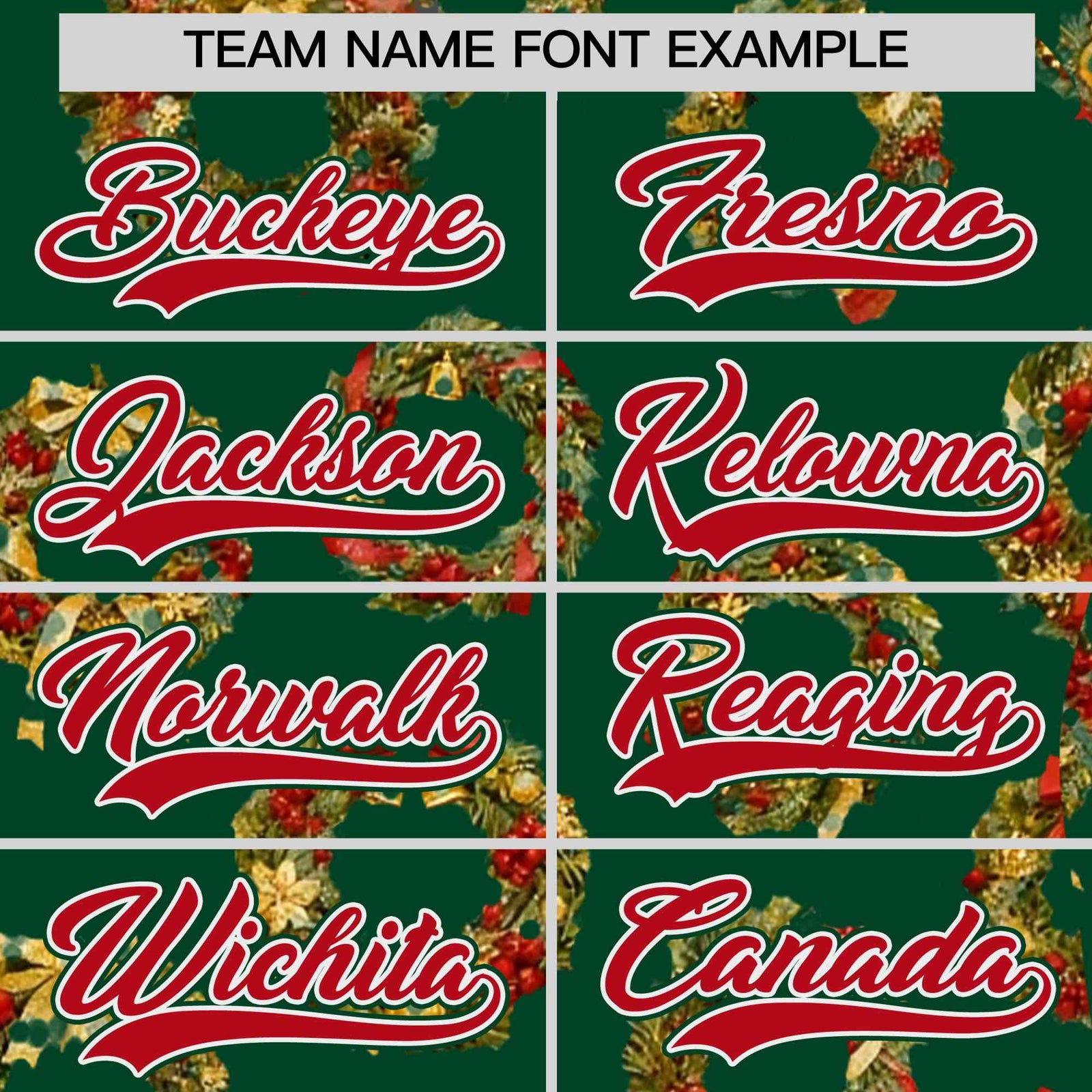 Custom Green Red Christmas Graffiti Pattern Athletic Pullover Hoodie