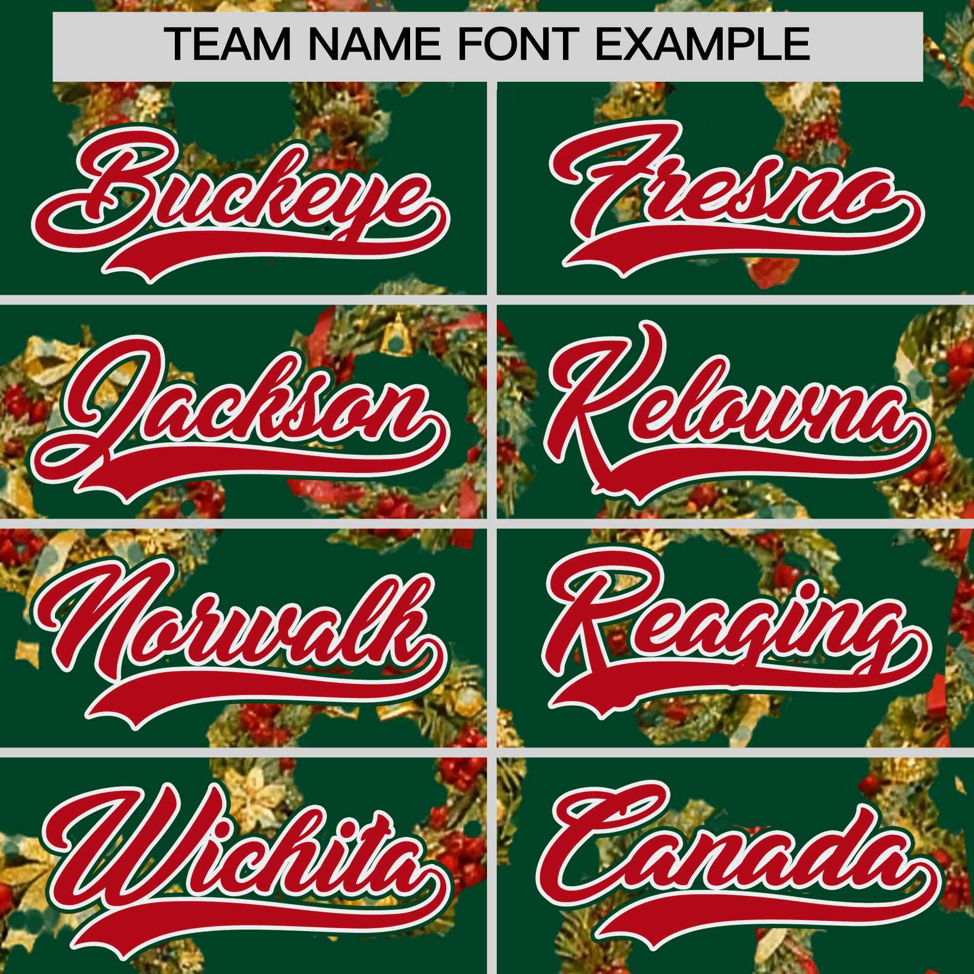 Custom Green Red Christmas Graffiti Pattern Athletic Pullover Hoodie