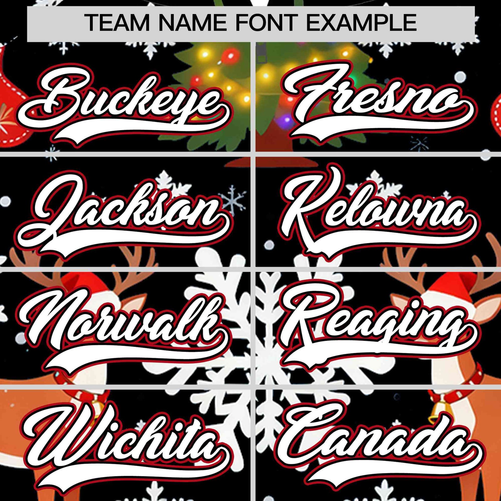 Custom Black White Christmas Graffiti Pattern Athletic Pullover Hoodie