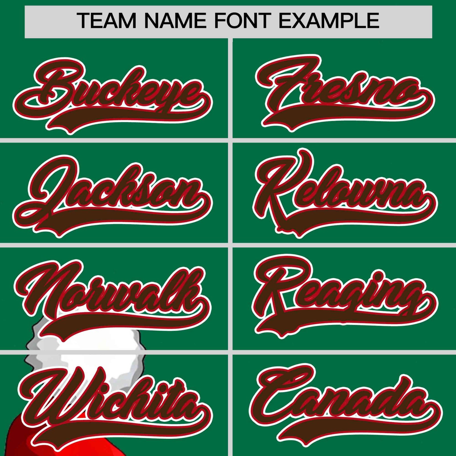 Custom Kelly Green Red Christmas Graffiti Pattern Athletic Pullover Hoodie