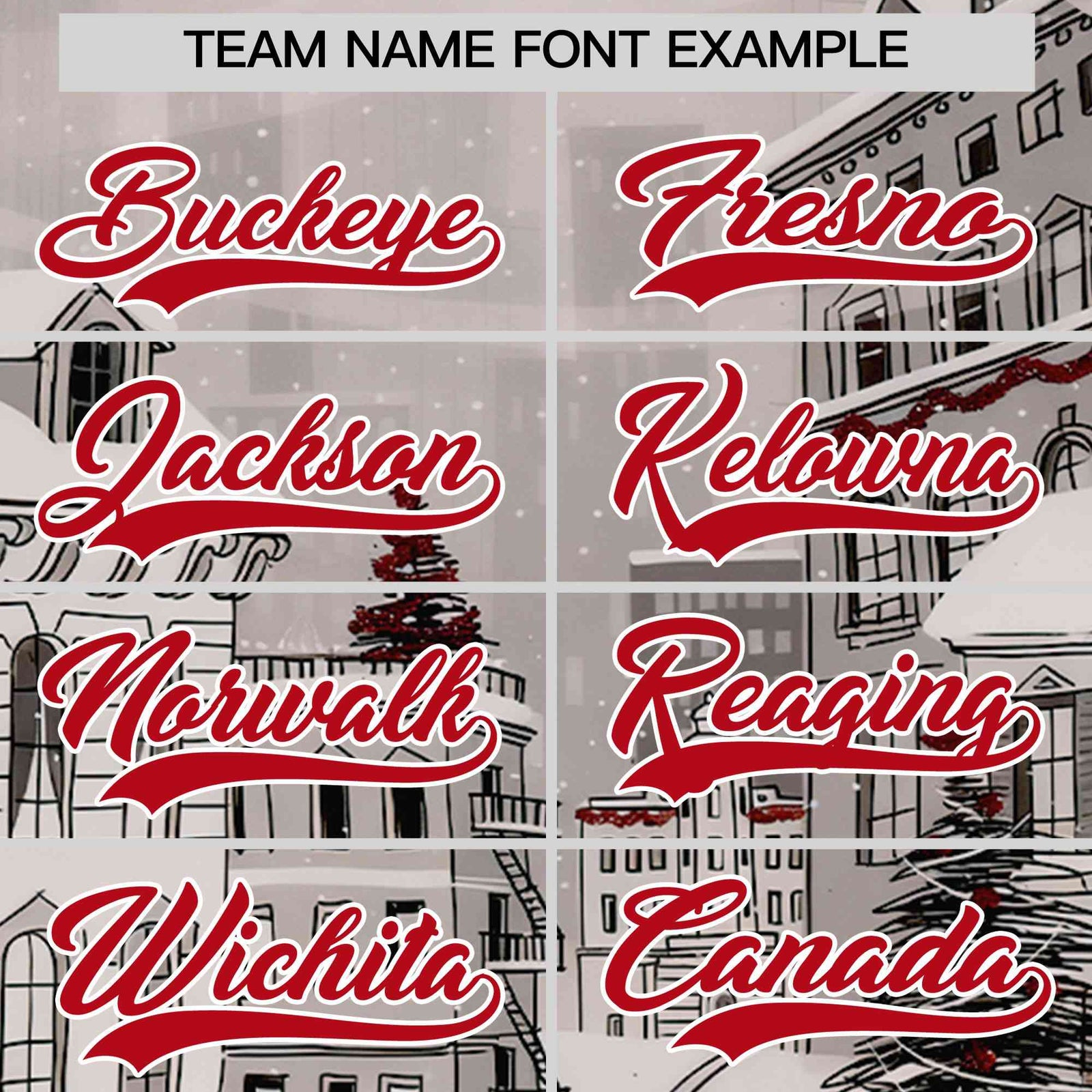 Custom White Red Christmas Graffiti Pattern Athletic Pullover Hoodie