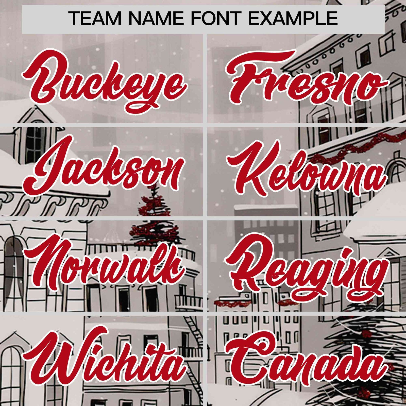 Custom White Red Christmas Graffiti Pattern Athletic Pullover Hoodie