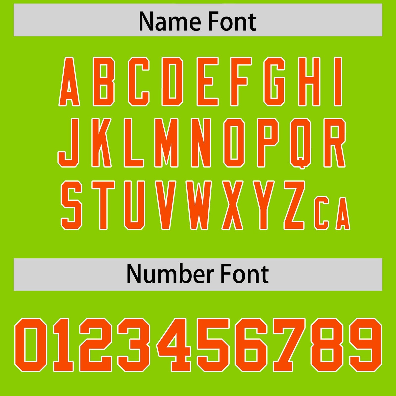 Custom Neon Green Orange Varsity Full-Zip Letterman Classic Hoodie Jacket