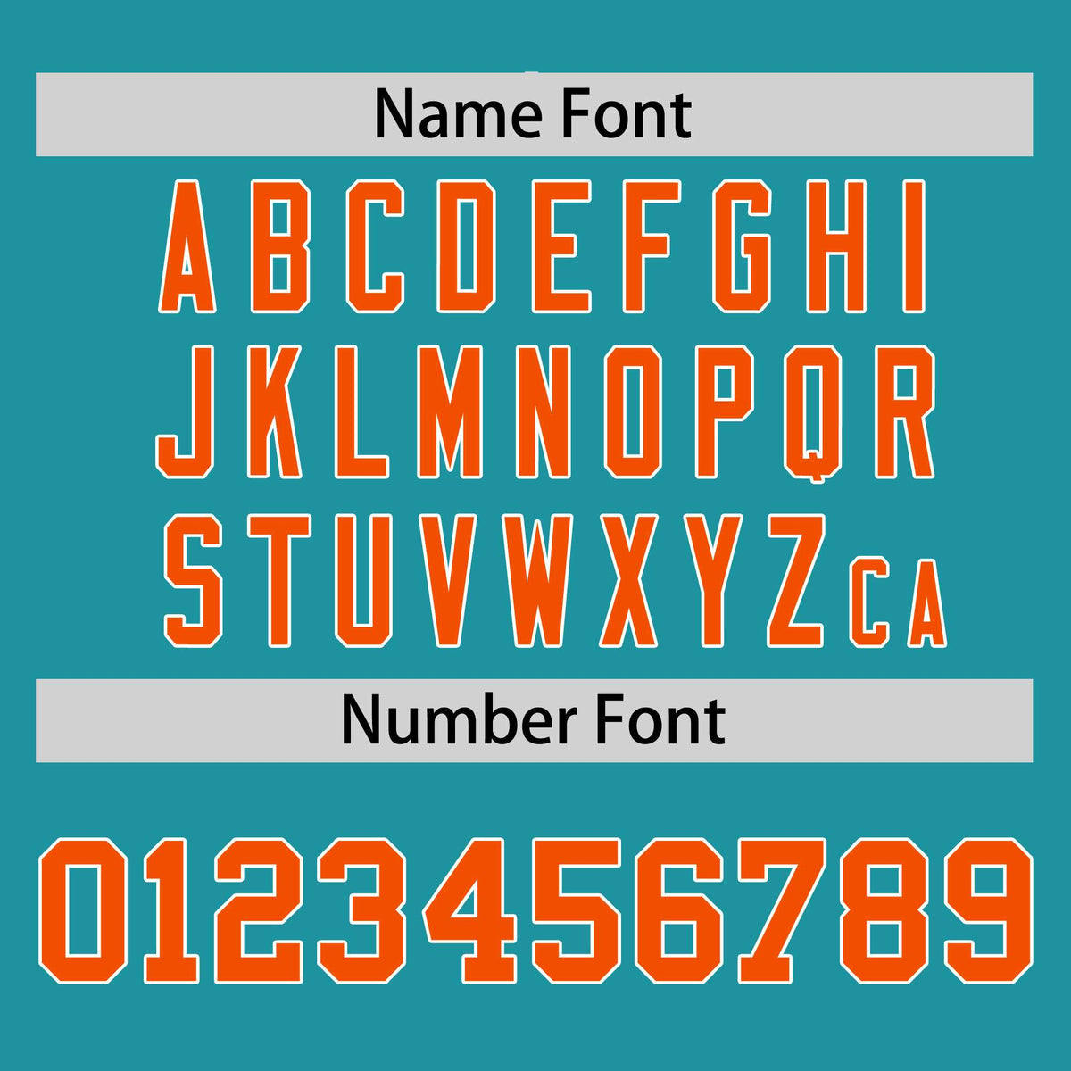 Custom Aqua Classic Style Personalized Uniform Pullover Hoodie