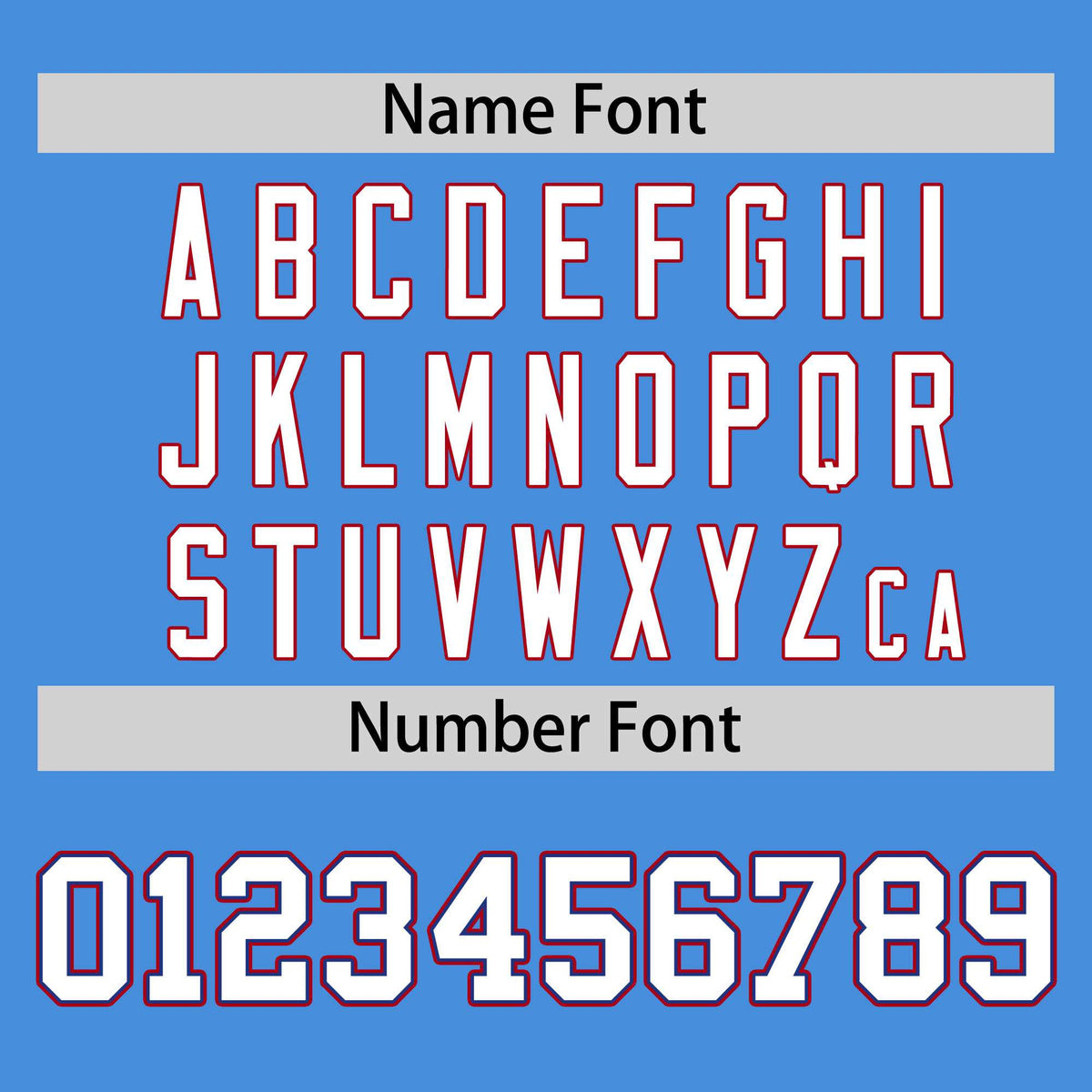 Custom Powder Blue Classic Style Personalized Uniform Pullover Hoodie