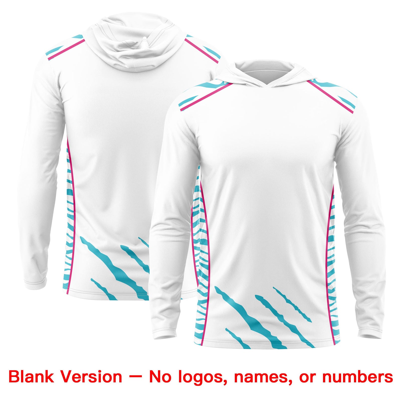 Custom White Basketball Shooting Shirt Performance Training Lightweight Hoodie| KXKSHOP