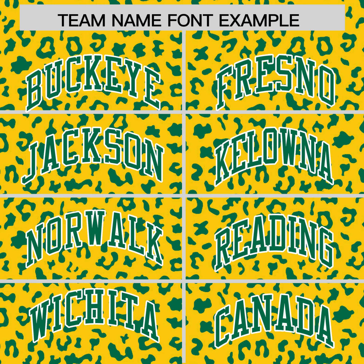 Custom Orange Gold Varsity Full-Zip Letterman Leopard Print Hoodie Jacket