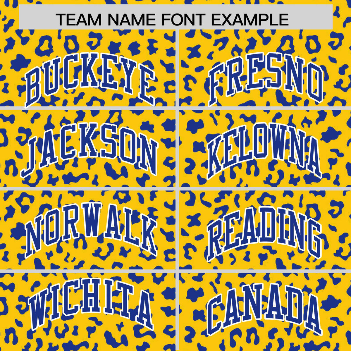 Custom Royal Black Varsity Full-Zip Letterman Leopard Print Hoodie Jacket