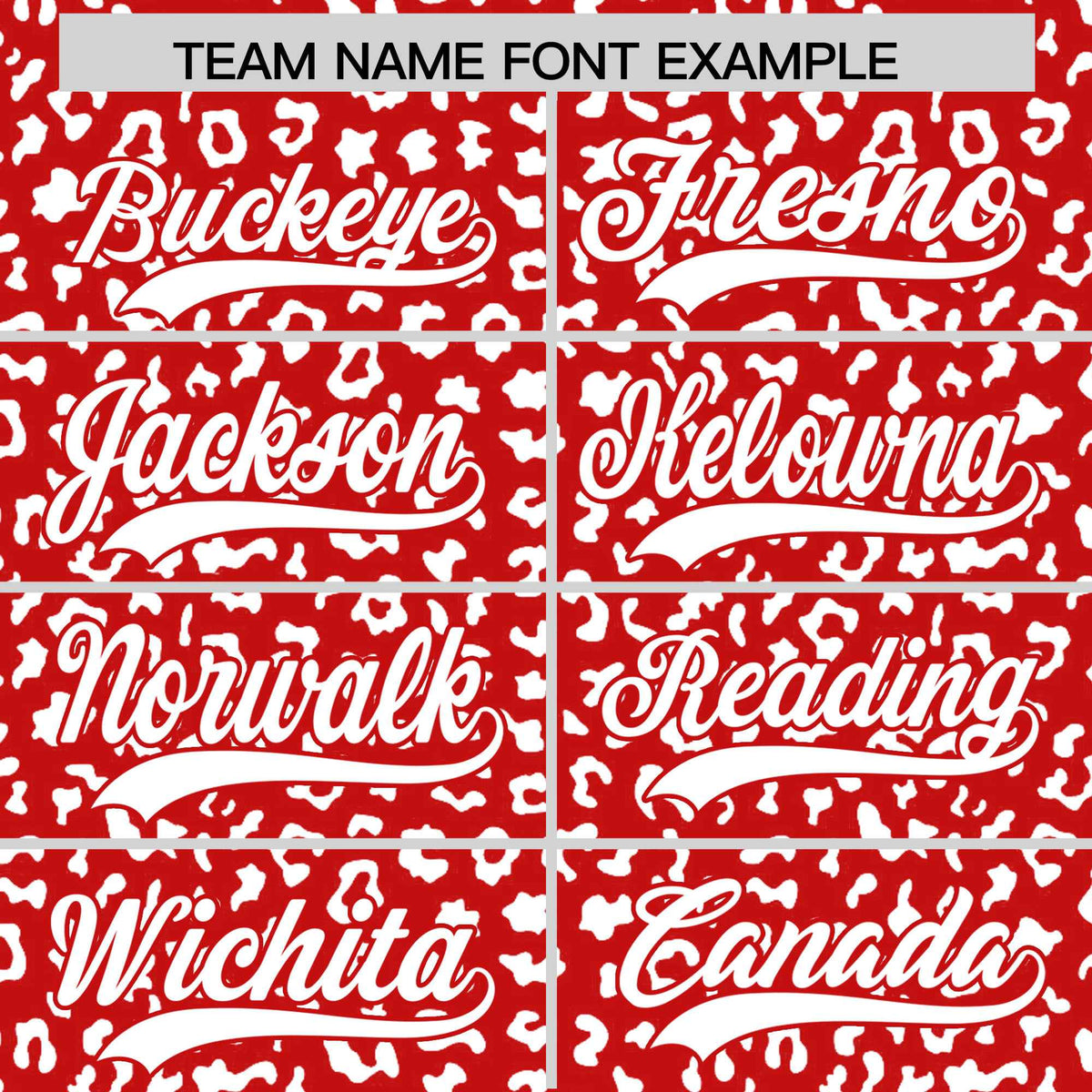 Custom Red White Varsity Full-Zip Letterman Leopard Print Hoodie Jacket