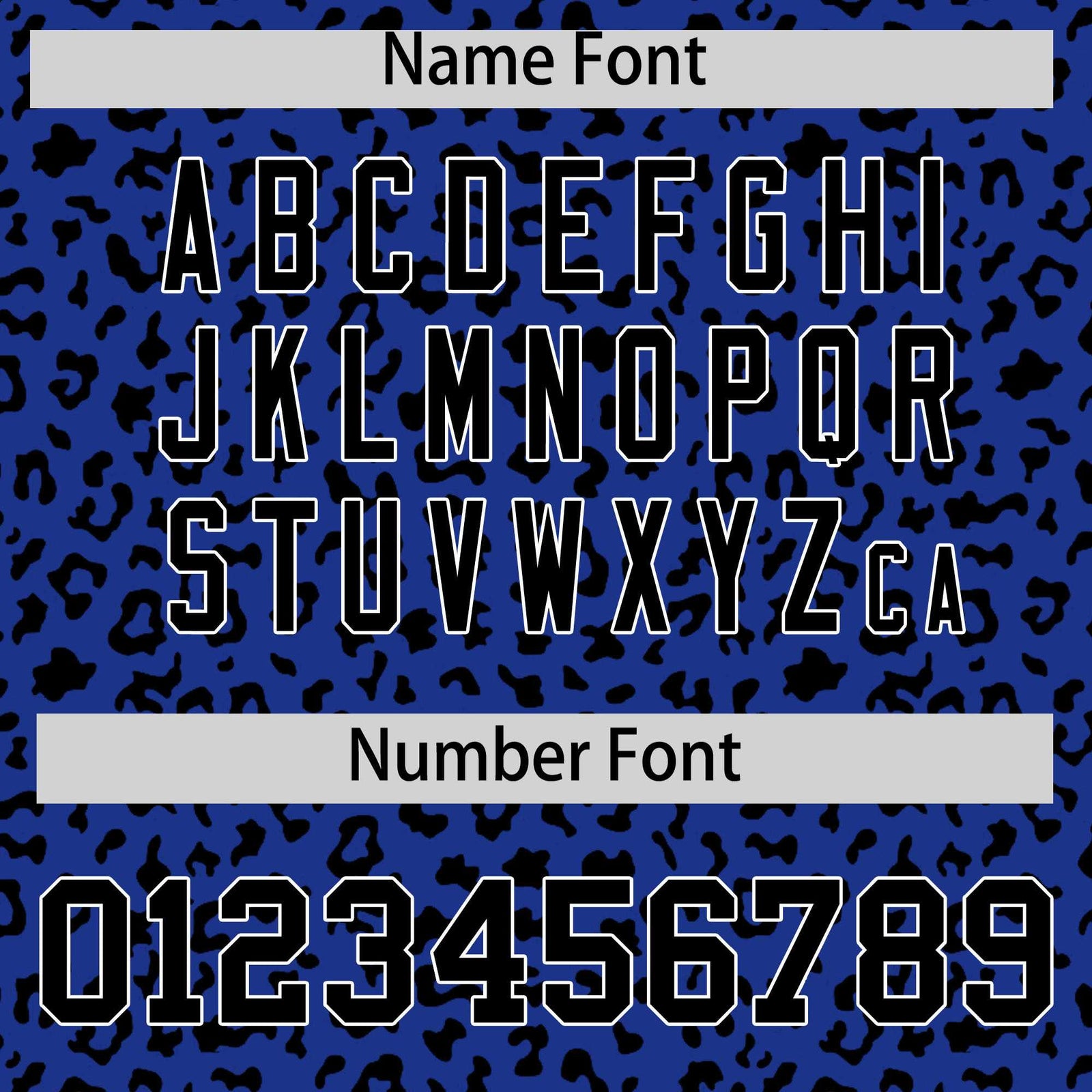 Custom Gold Royal Varsity Full-Zip Letterman Leopard Print Hoodie Jacket