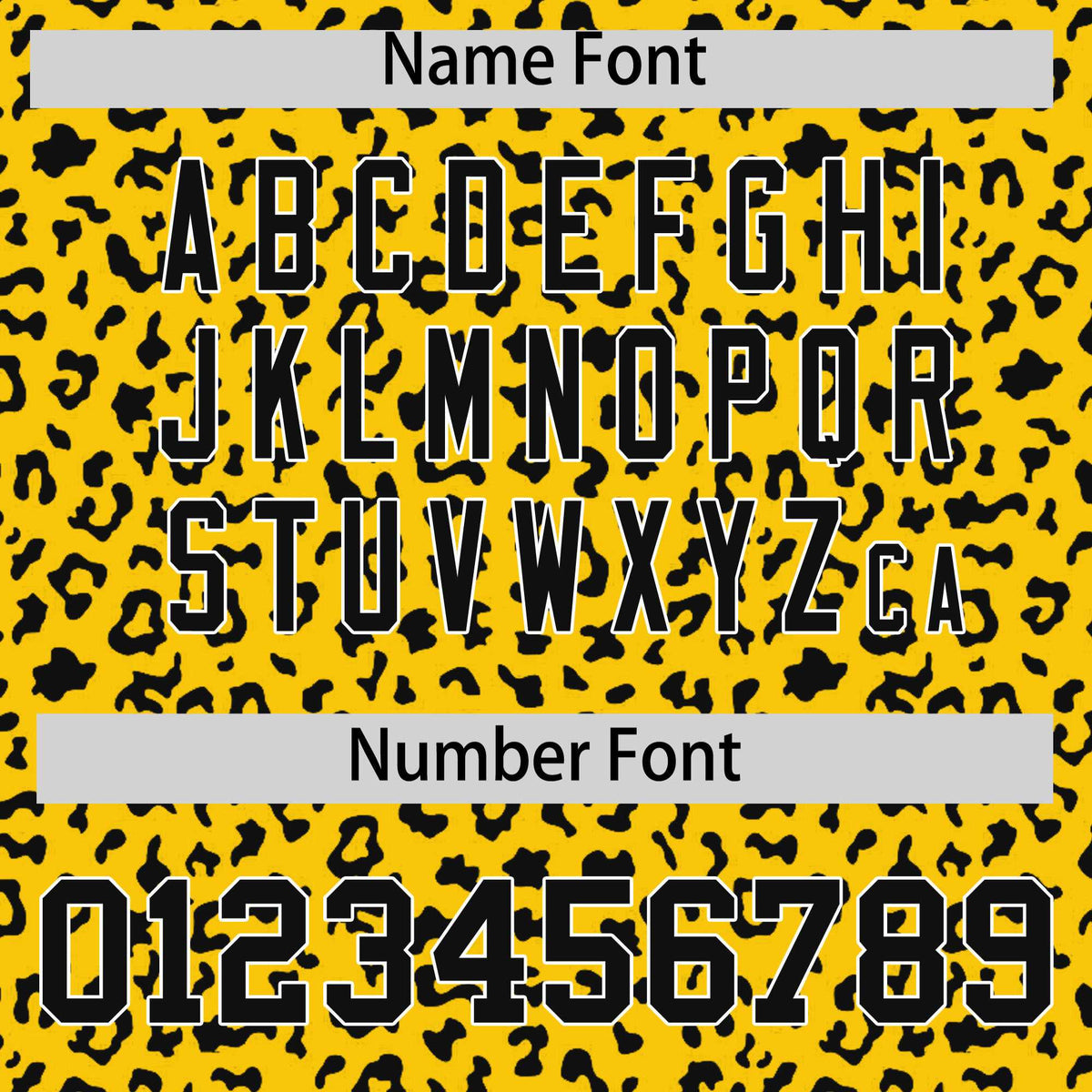 Custom Orange Royal Varsity Full-Zip Letterman Leopard Print Hoodie Jacket