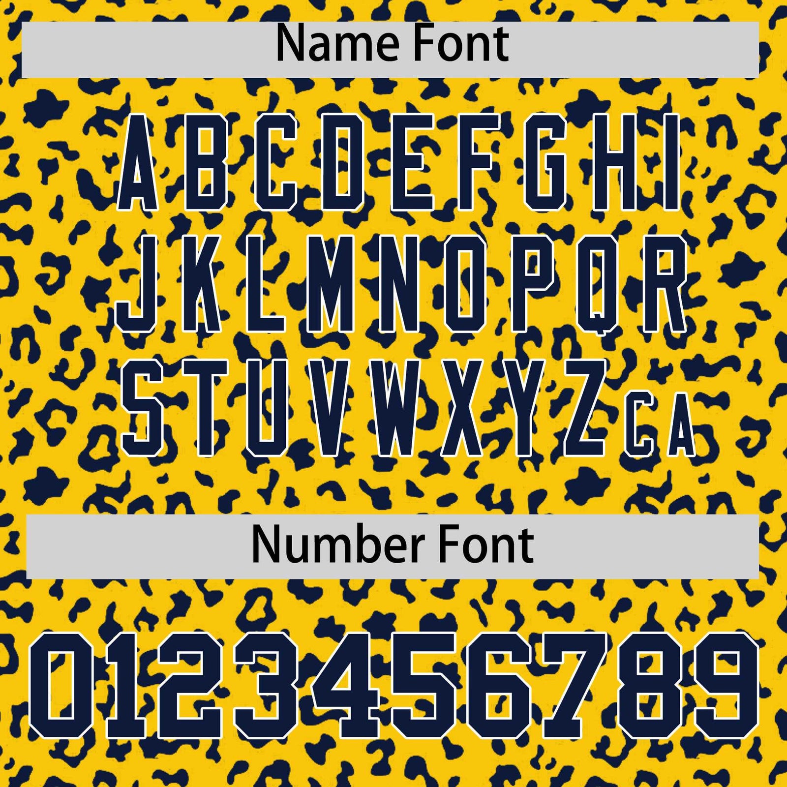 Custom Royal Powder Blue Varsity Full-Zip Letterman Leopard Print Hoodie Jacket