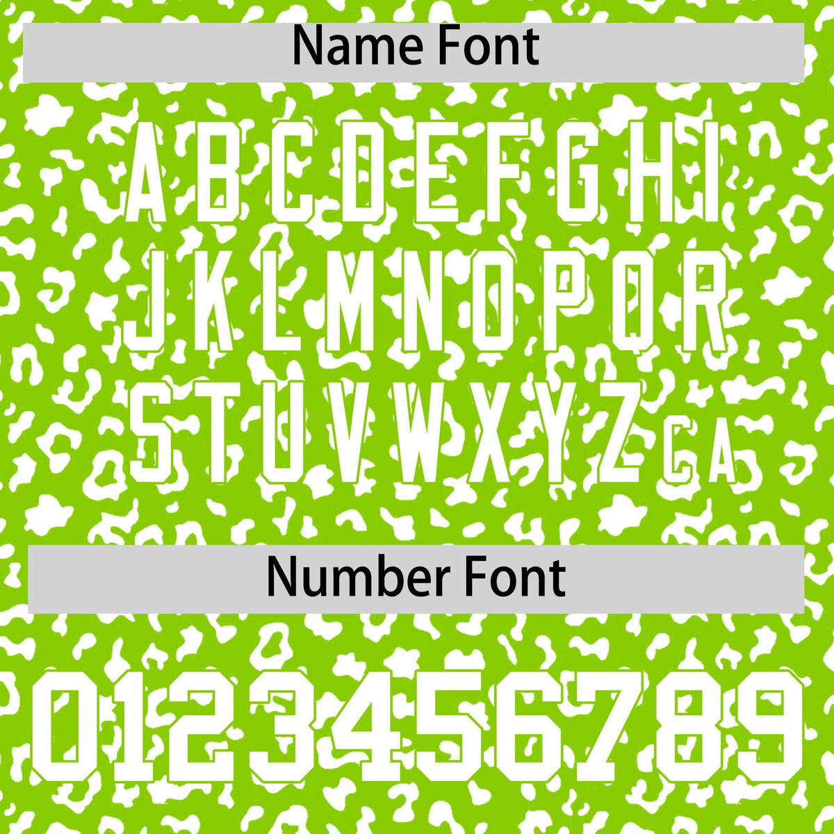 Custom White Orange Varsity Full-Zip Letterman Leopard Print Hoodie Jacket