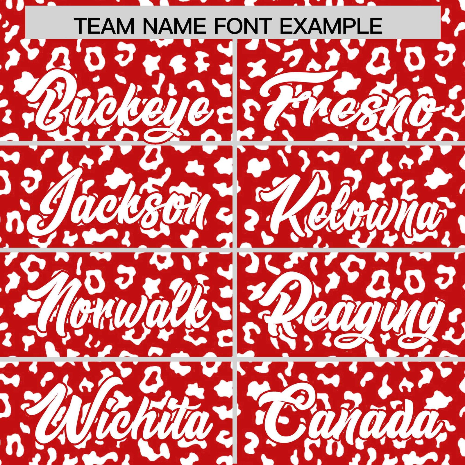 Custom Red White Varsity Full-Zip Letterman Leopard Print Hoodie Jacket