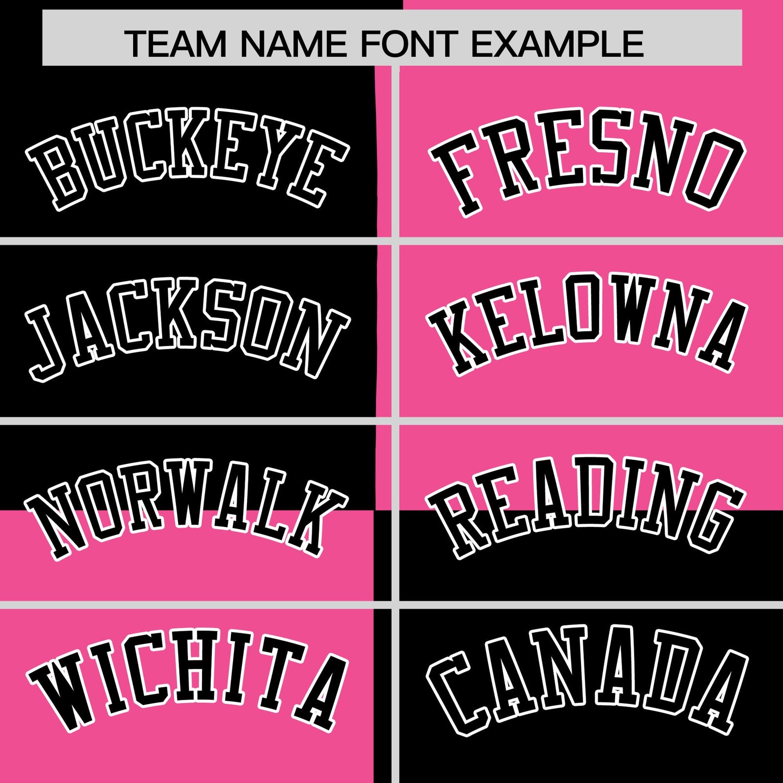 Custom Black Pink Varsity Full-Snap Four Squares Color Block Letterman Hoodie Jacket