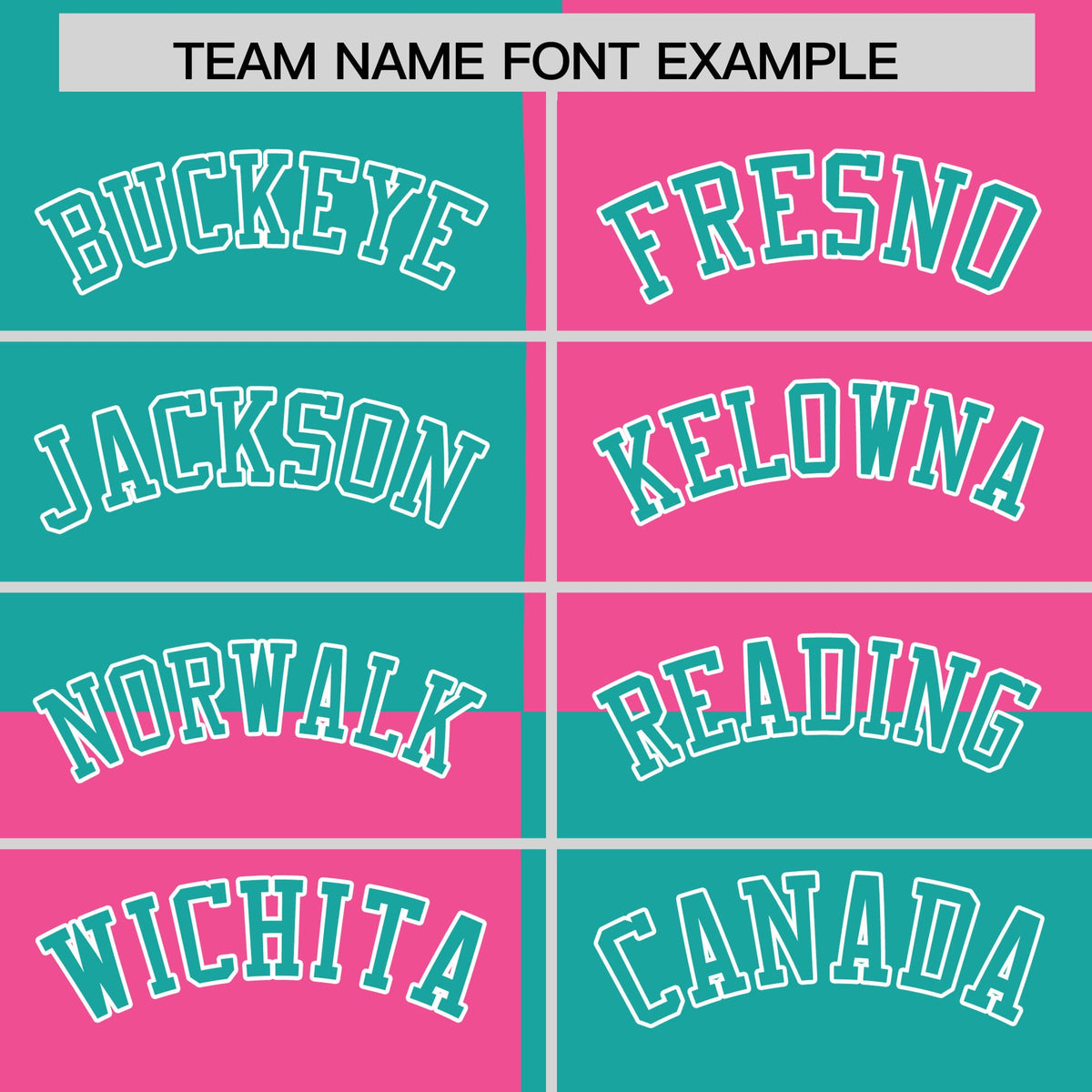 Custom Aqua Pink Varsity Full-Snap Four Squares Color Block Letterman Hoodie Jacket