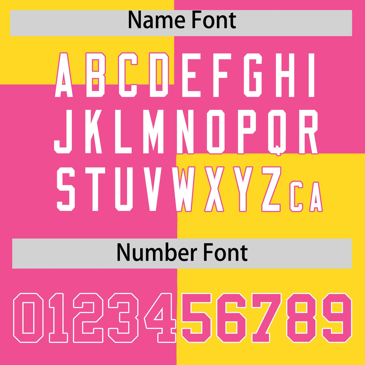 Custom Pink Gold Varsity Full-Snap Four Squares Color Block Letterman Hoodie Jacket