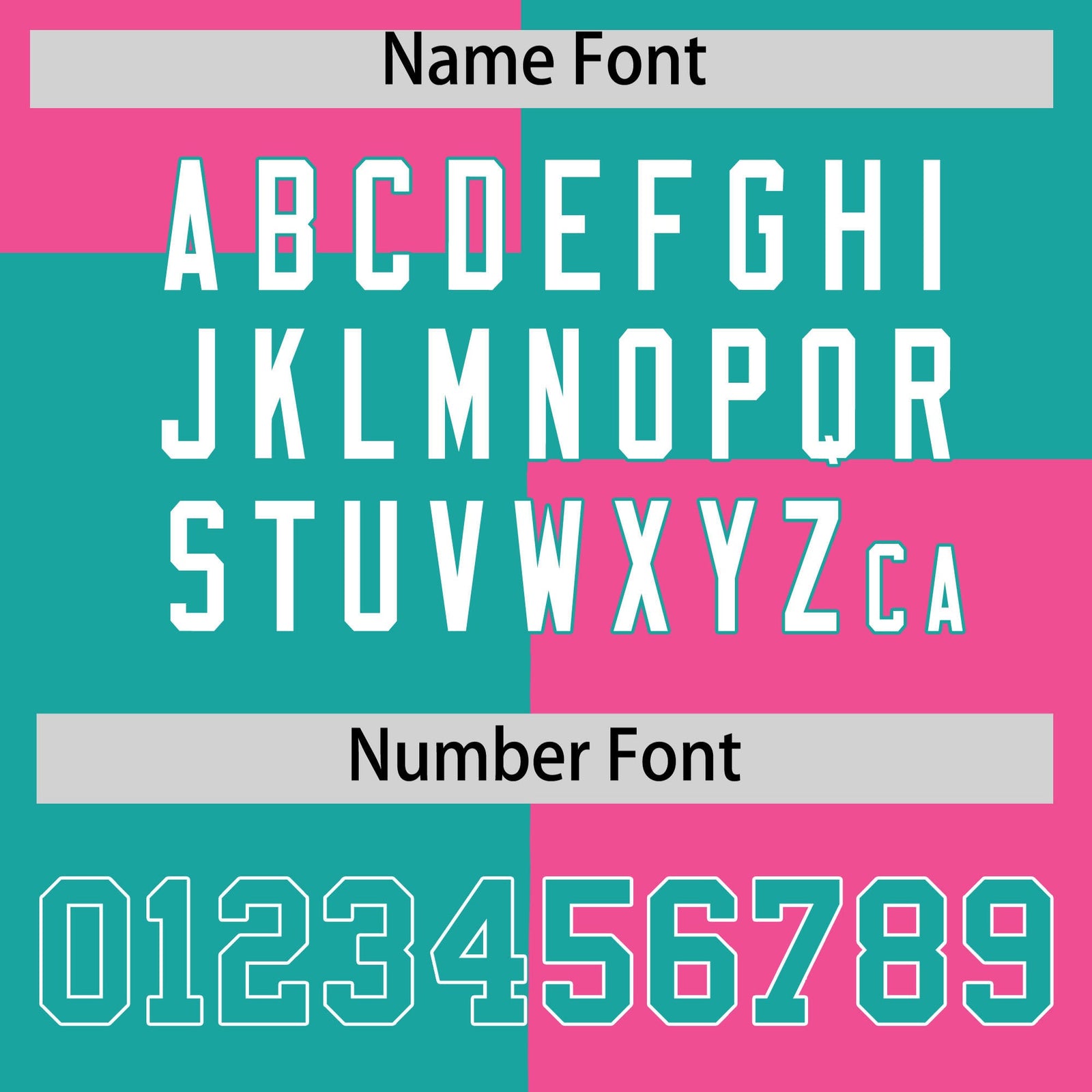 Custom Aqua Pink Varsity Full-Snap Four Squares Color Block Letterman Hoodie Jacket