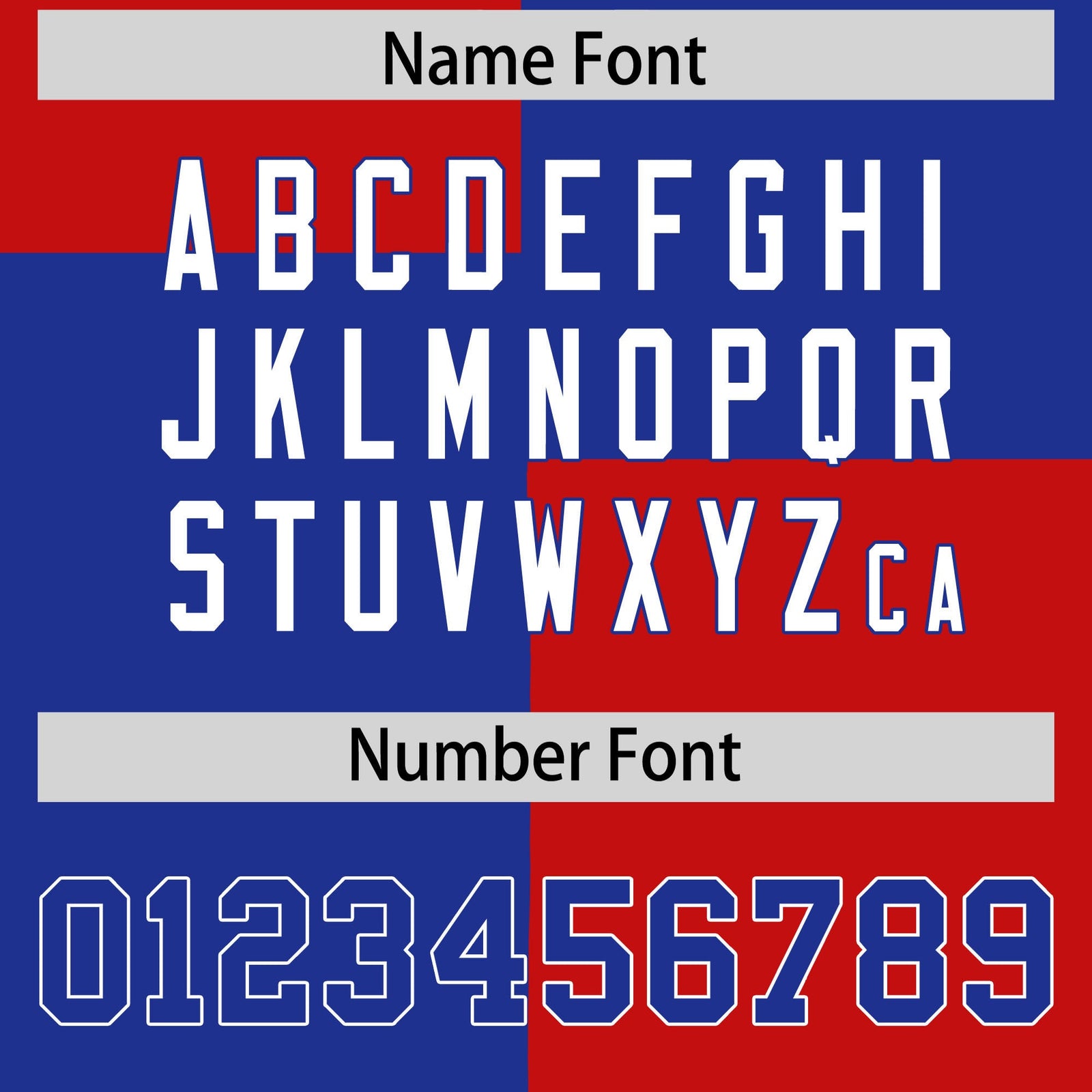 Custom Royal Red Varsity Full-Snap Four Squares Color Block Letterman Hoodie Jacket