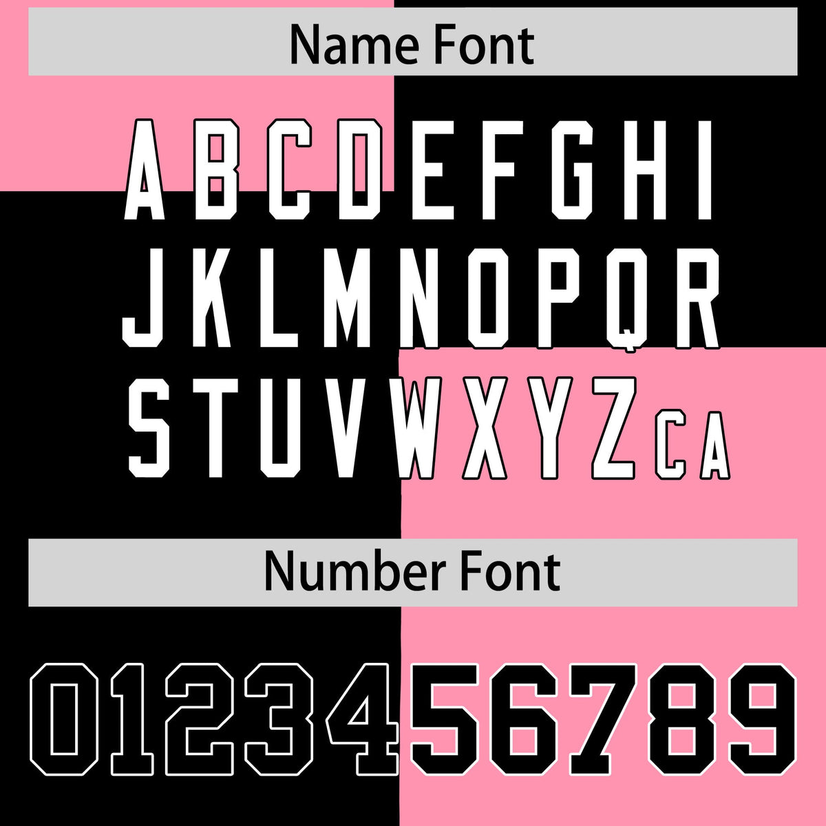 Custom Black Light Pink Varsity Full-Snap Four Squares Color Block Letterman Hoodie Jacket