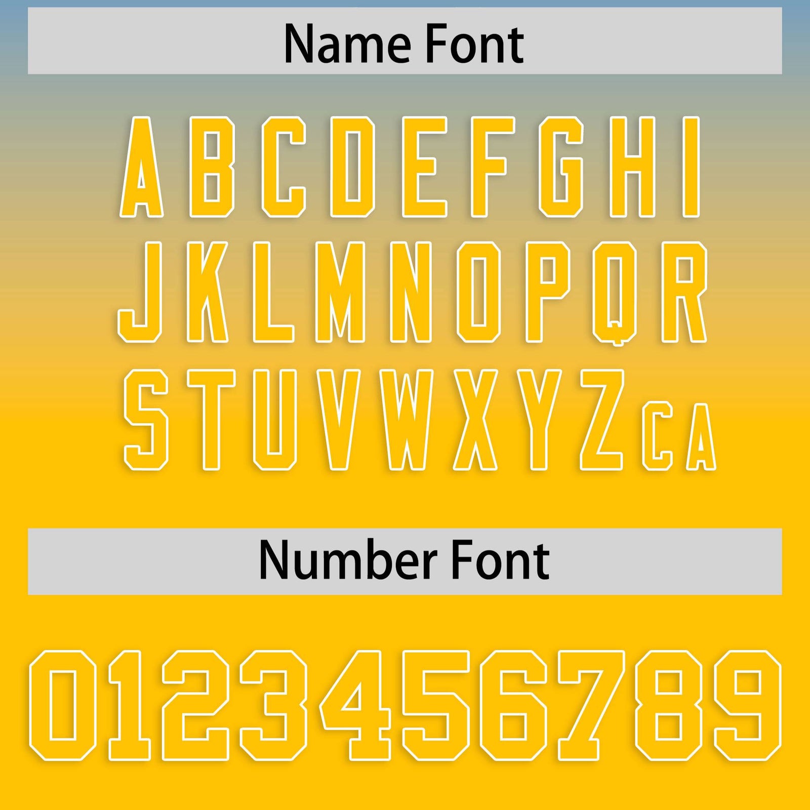 Custom Blue Yellow Varsity Full-Snap Letterman Gradient Hoodie Jacket