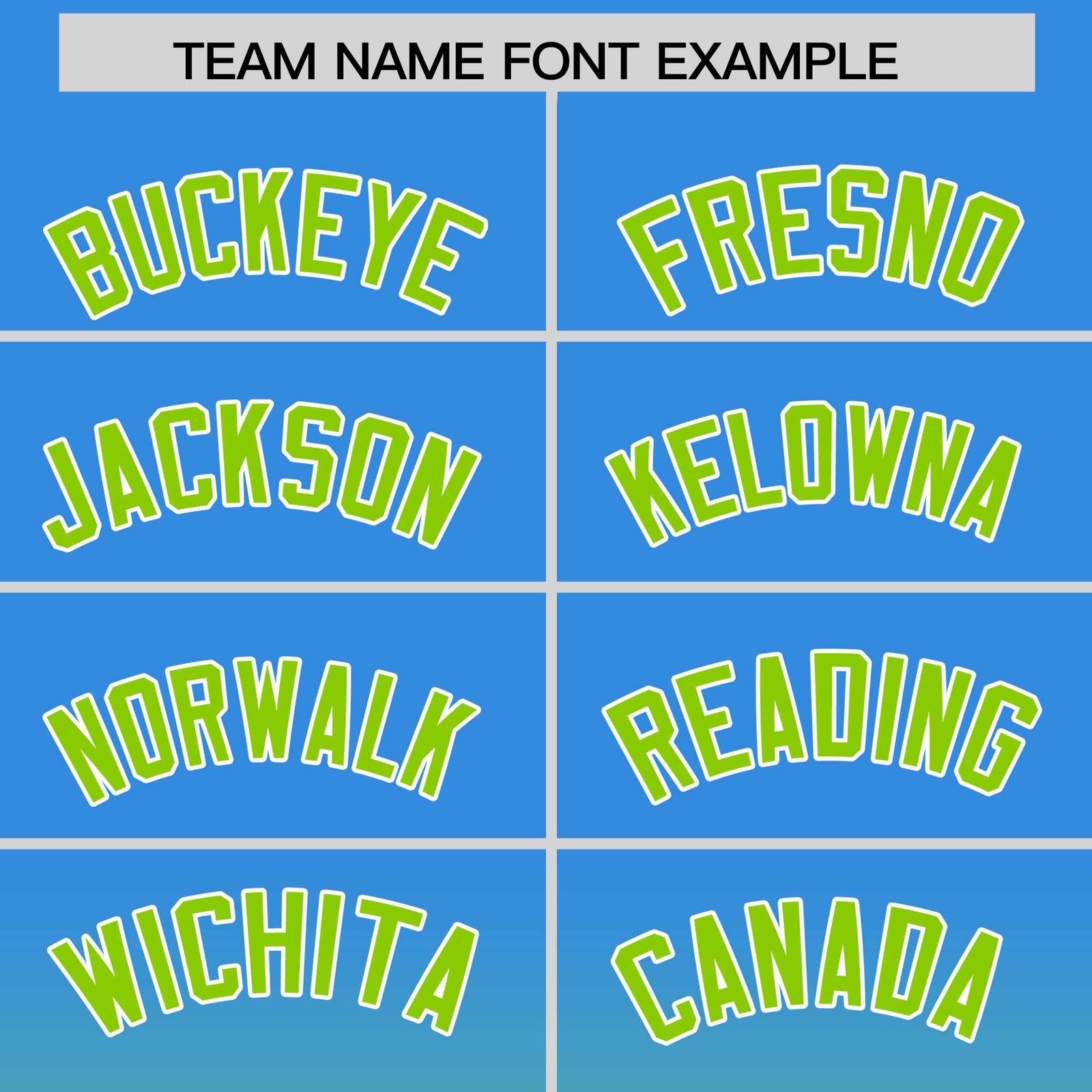 Custom Blue Neon Green Varsity Full-Snap Letterman Gradient Hoodie Jacket