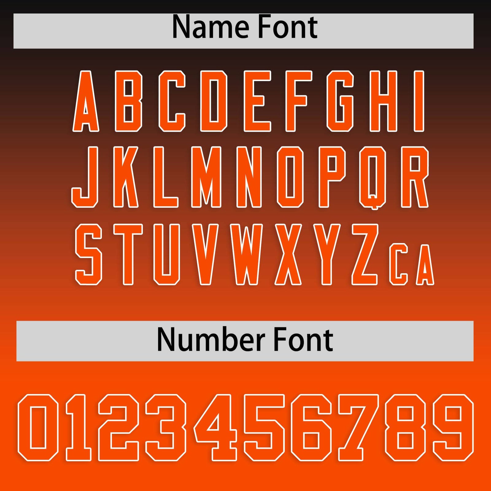 Custom Black Orange Varsity Full-Snap Letterman Gradient Hoodie Jacket