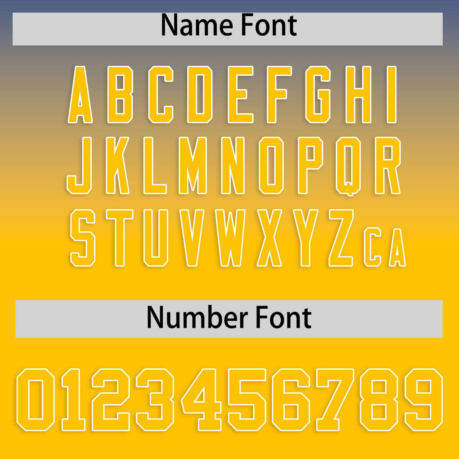 Custom Royal Yellow Varsity Full-Snap Letterman Gradient Hoodie Jacket