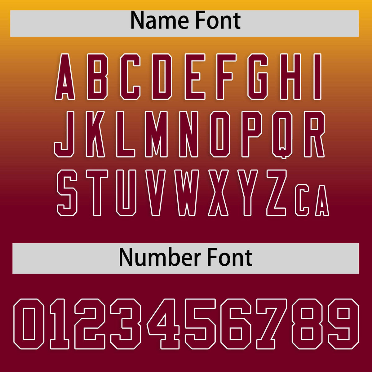 Custom Yellow Crimson Varsity Full-Snap Letterman Gradient Hoodie Jacket