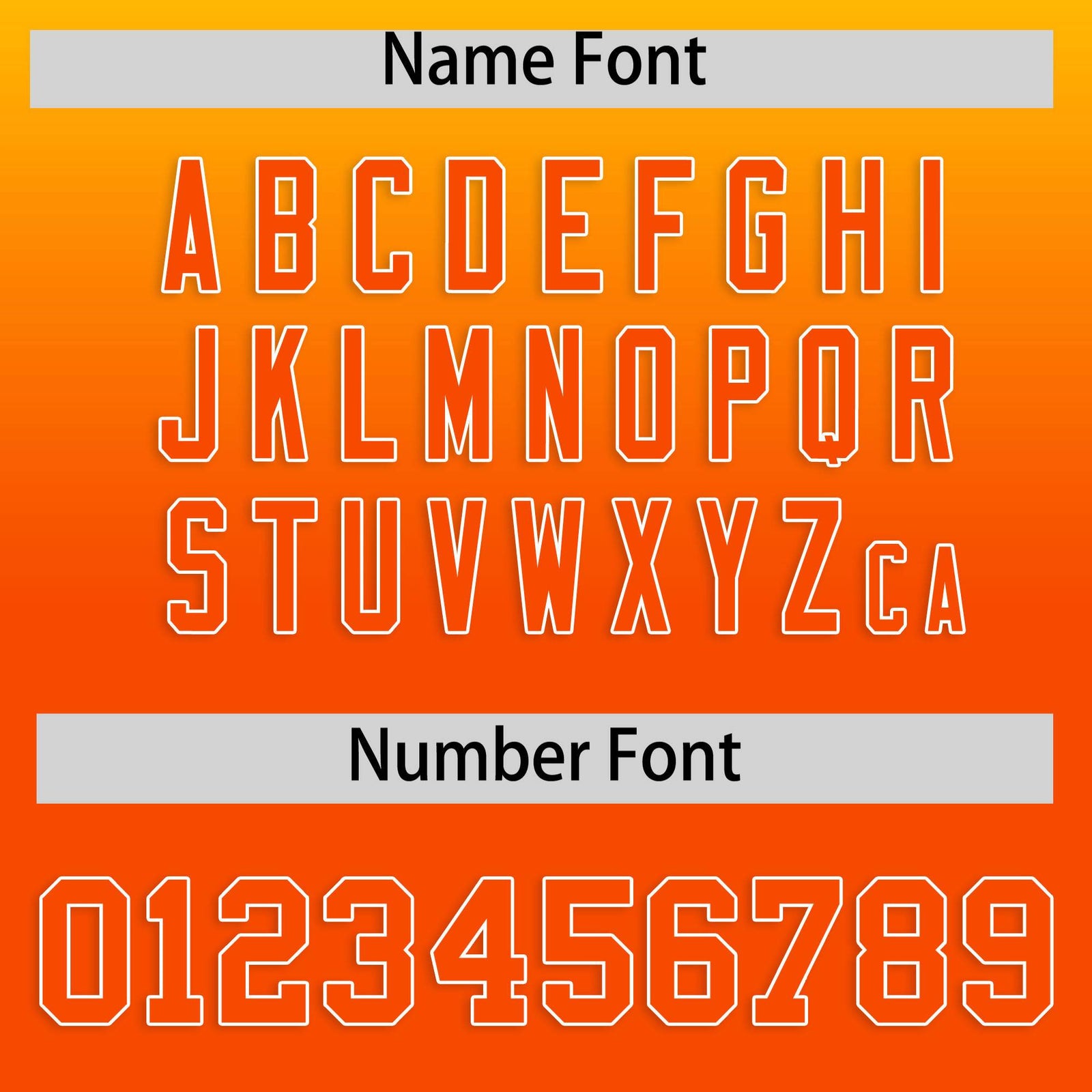 Custom Yellow Orange Varsity Full-Snap Letterman Gradient Hoodie Jacket