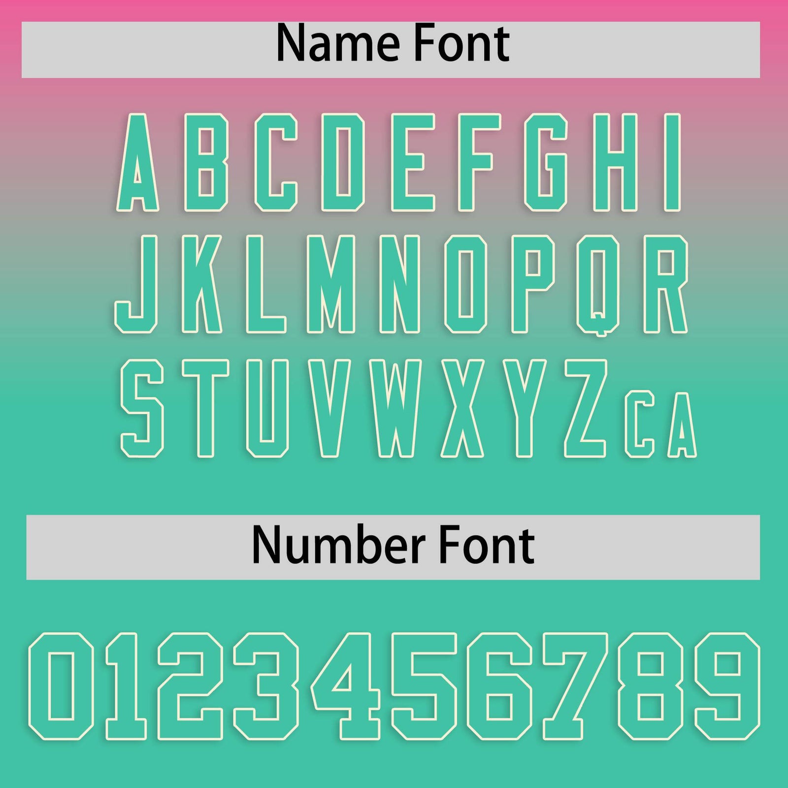 Custom Pink Bright Green Varsity Full-Snap Letterman Gradient Hoodie Jacket