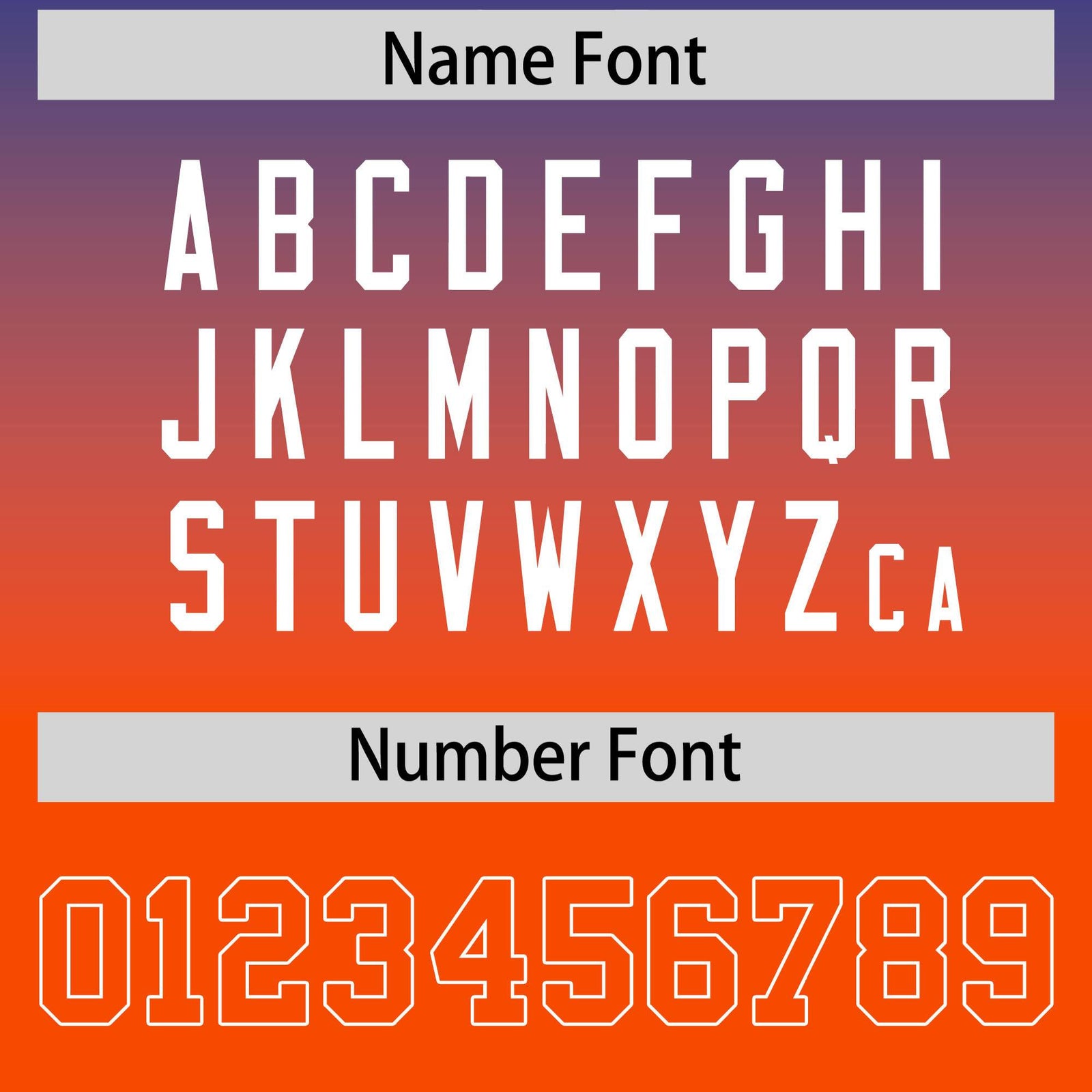 Custom Royal Orange Varsity Full-Snap Letterman Gradient Hoodie Jacket