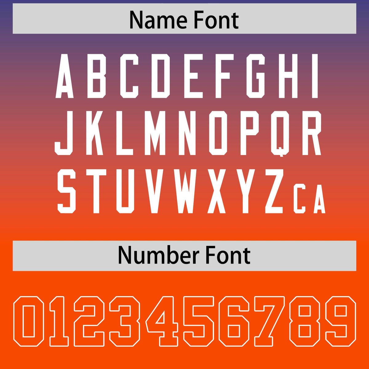 Custom Royal Orange Varsity Full-Snap Letterman Gradient Hoodie Jacket