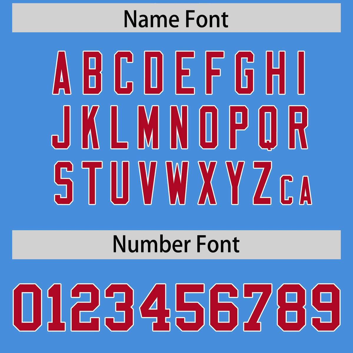 Custom Powder Blue Red Color Block Varsity Full-Snap Letterman Hoodie Jacket