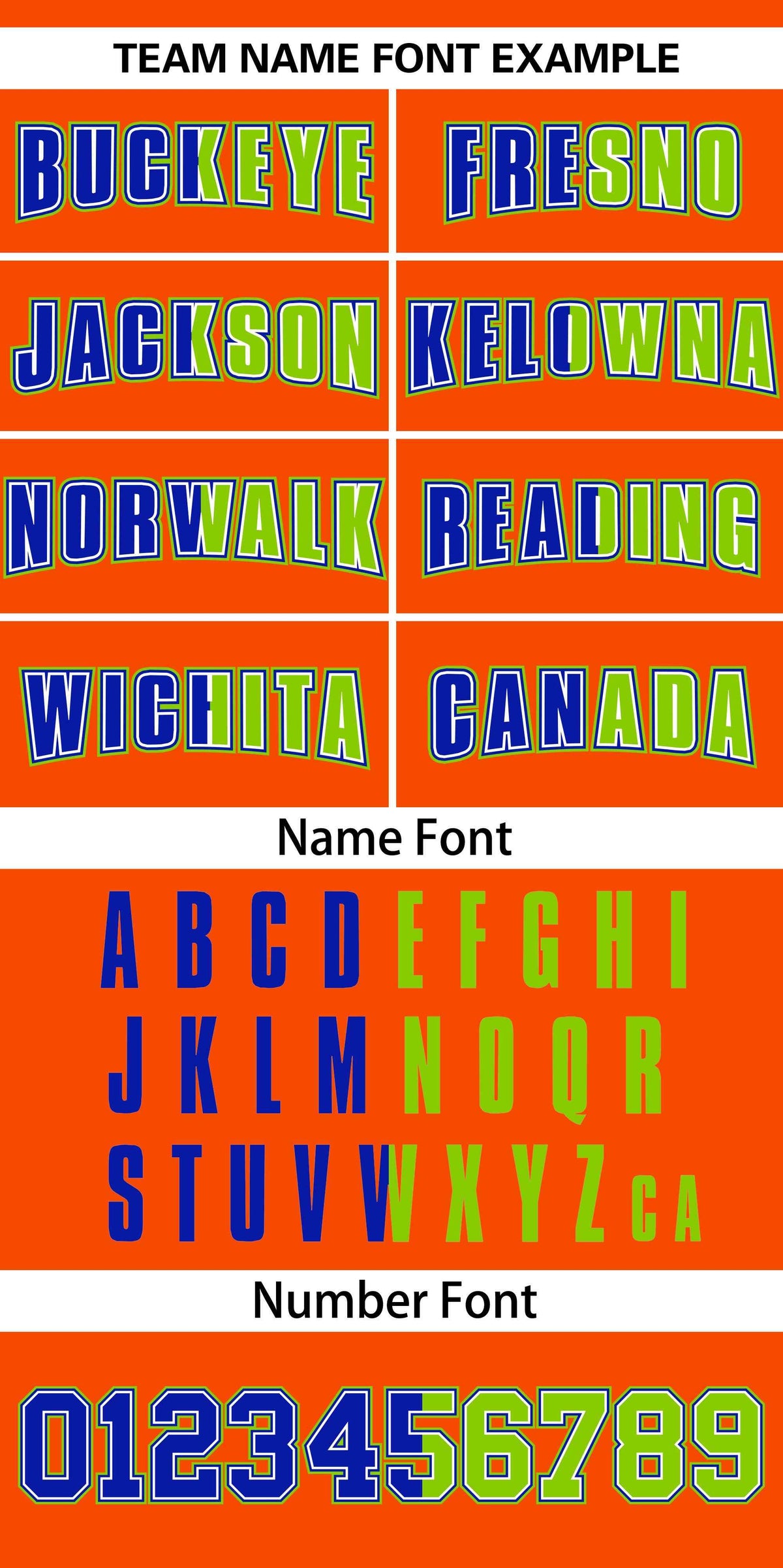 Custom Stitched Orange Royal-Neon Green Cotton Pullover Sweatshirt Hoodie